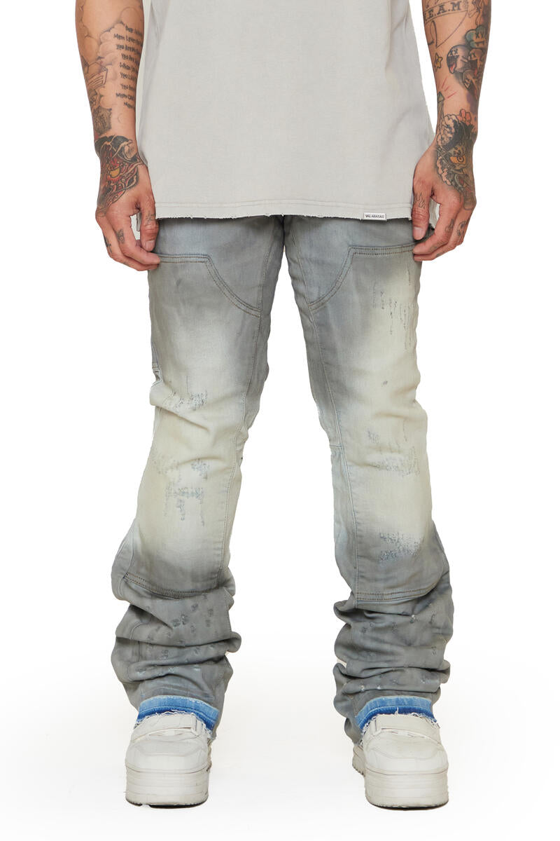 VALABASAS SCARS DENIM STACKED