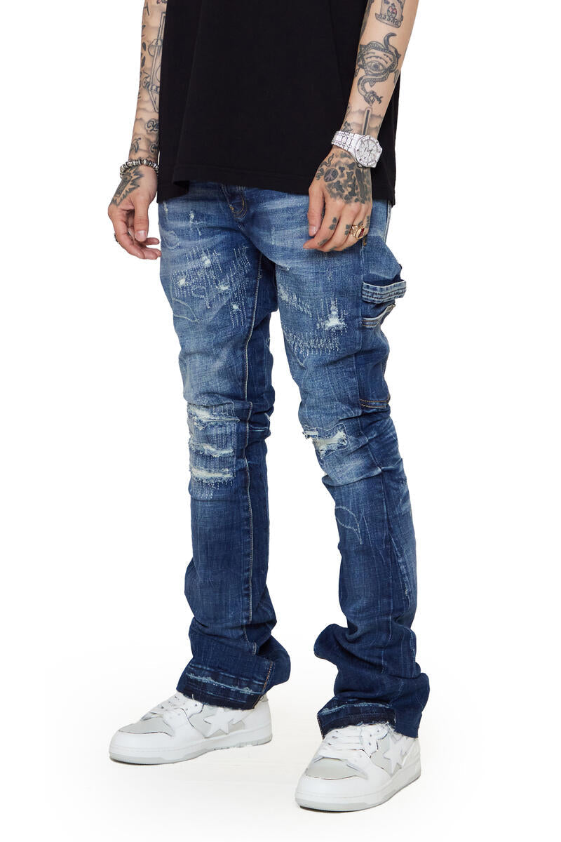 VALABASAS "VIGGO" DENIM STACKED