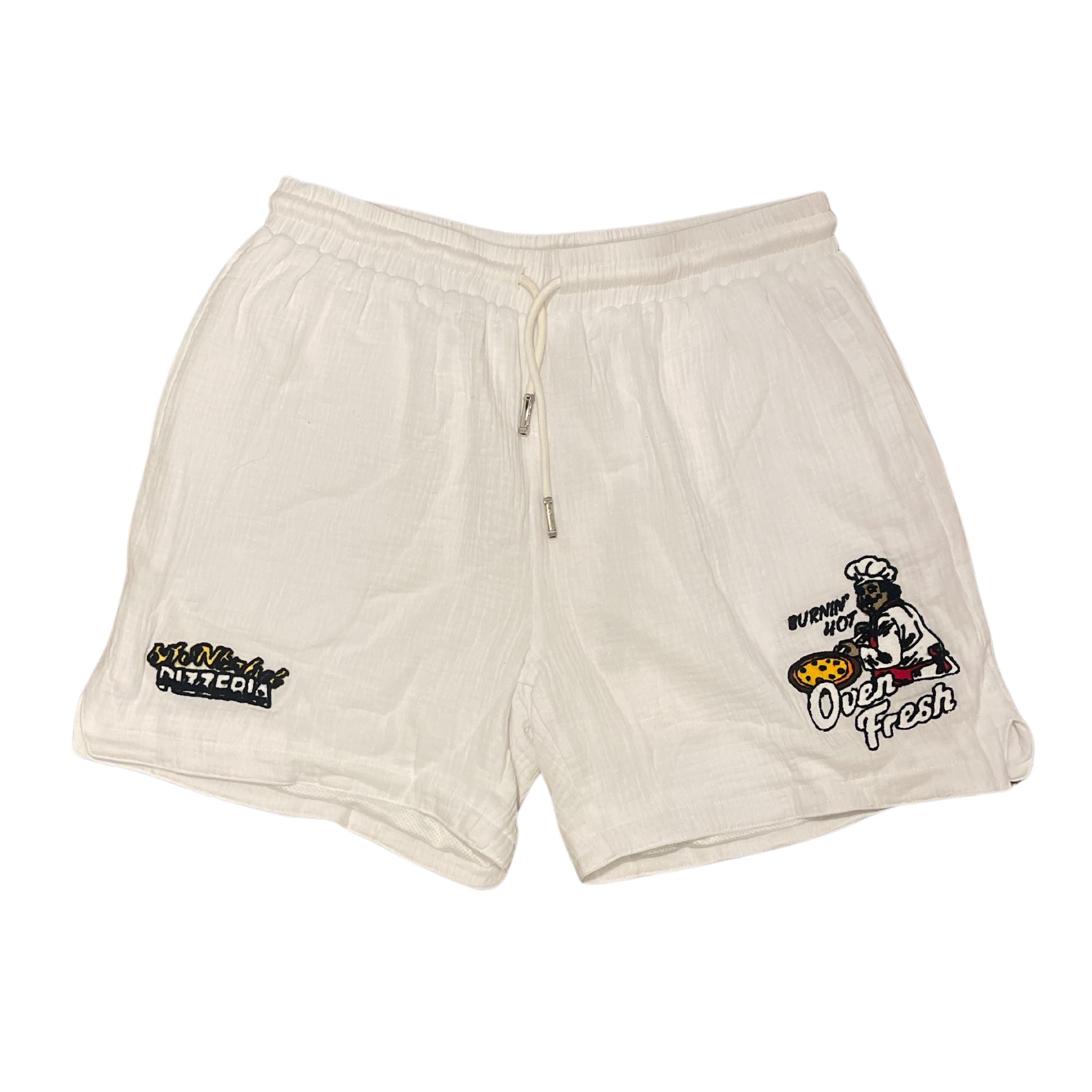 6TH NBRHD "NBRHD PIZZA" SHORTS