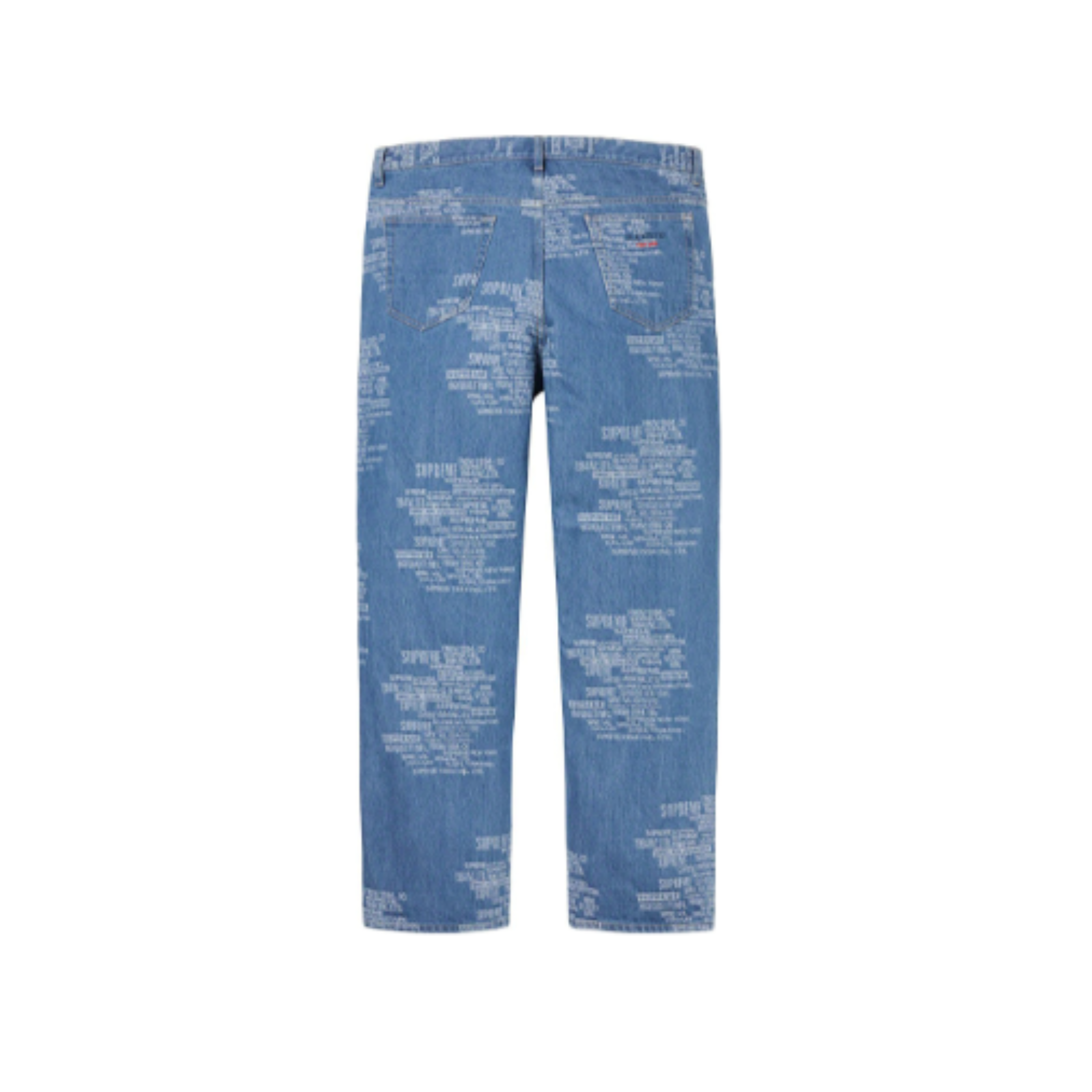 Supreme Baggy Jean Washed Blue W34 22AW