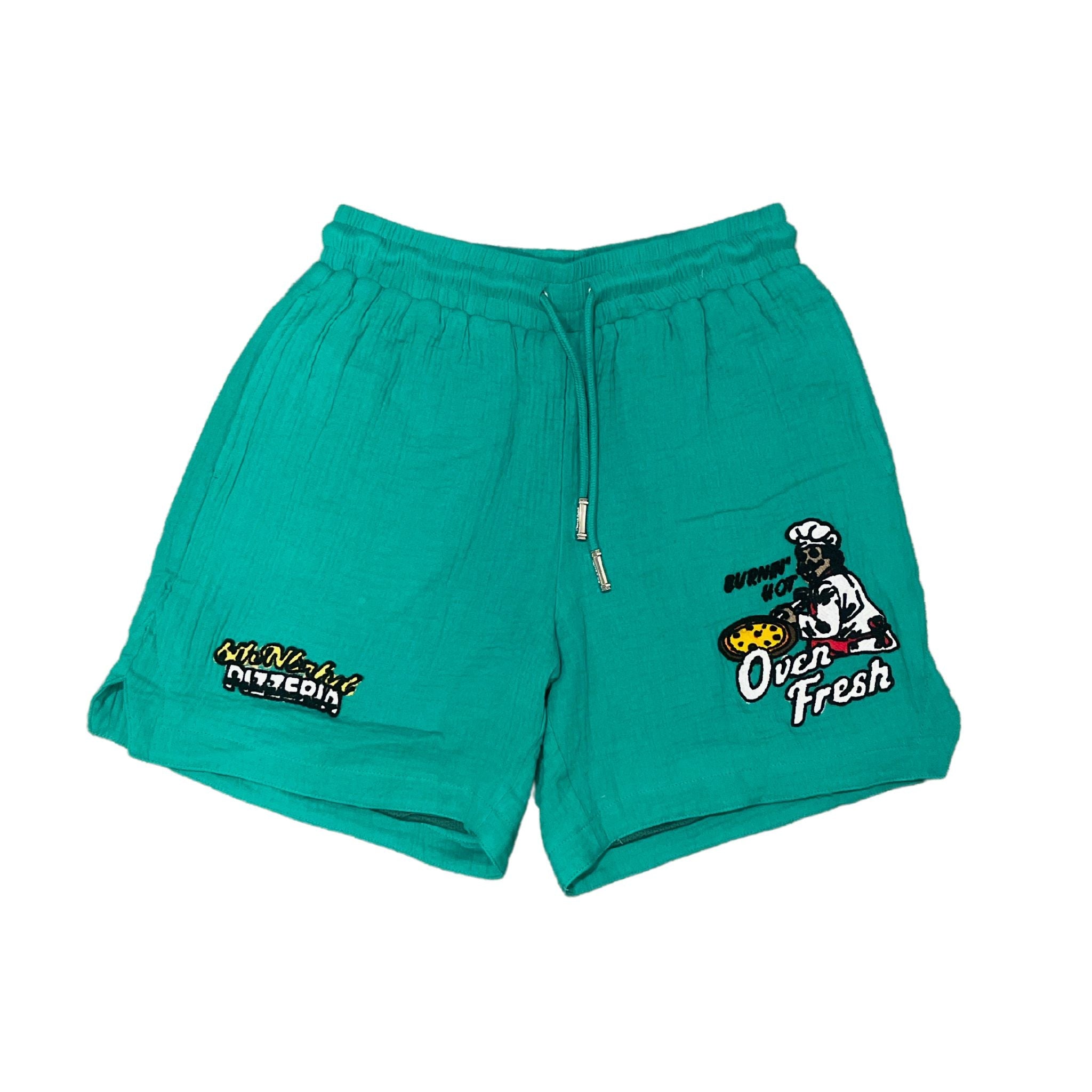 6TH NBRHD "NBRHD PIZZA" SHORTS