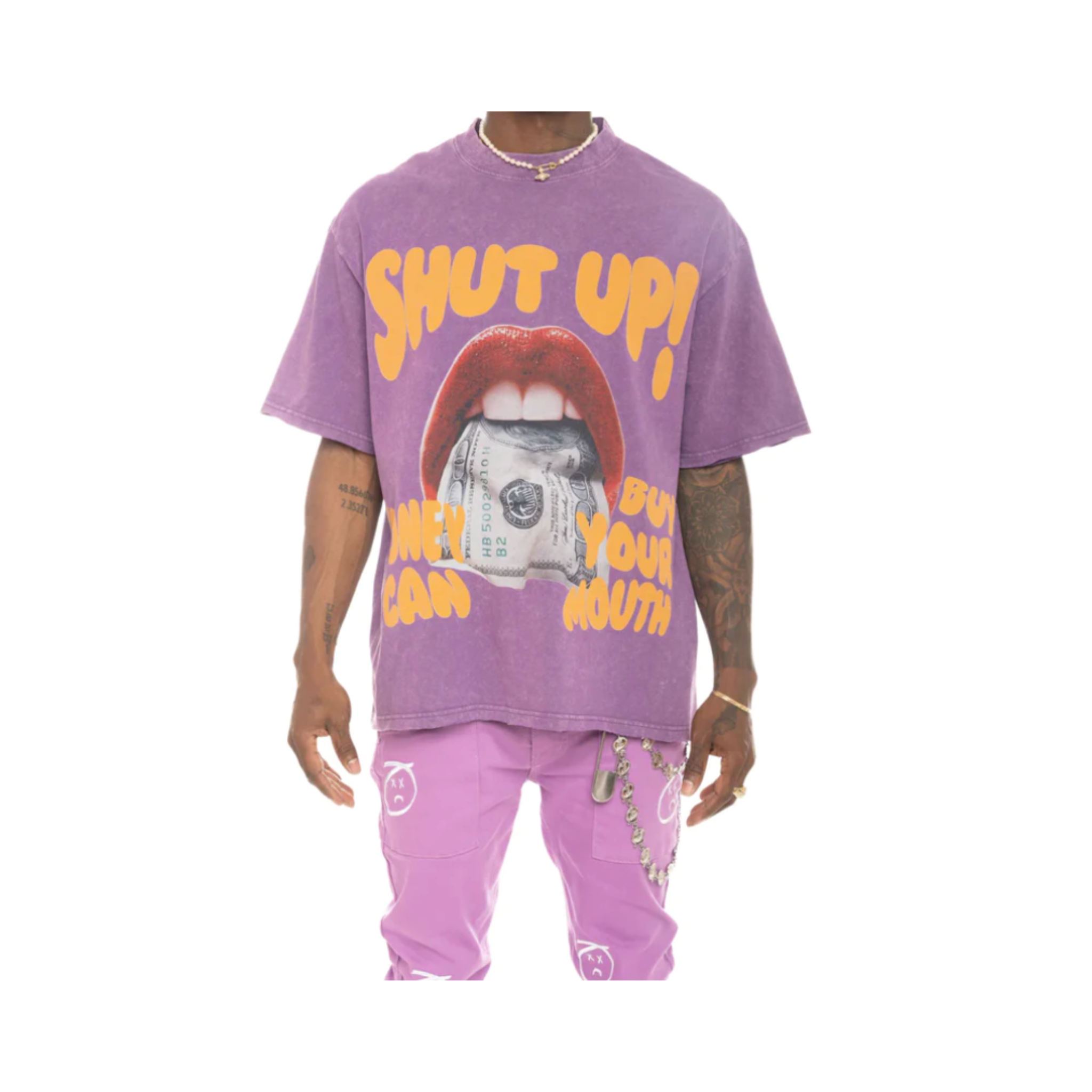 DON'T LET MOM FIND OUT SHUT UP TEE