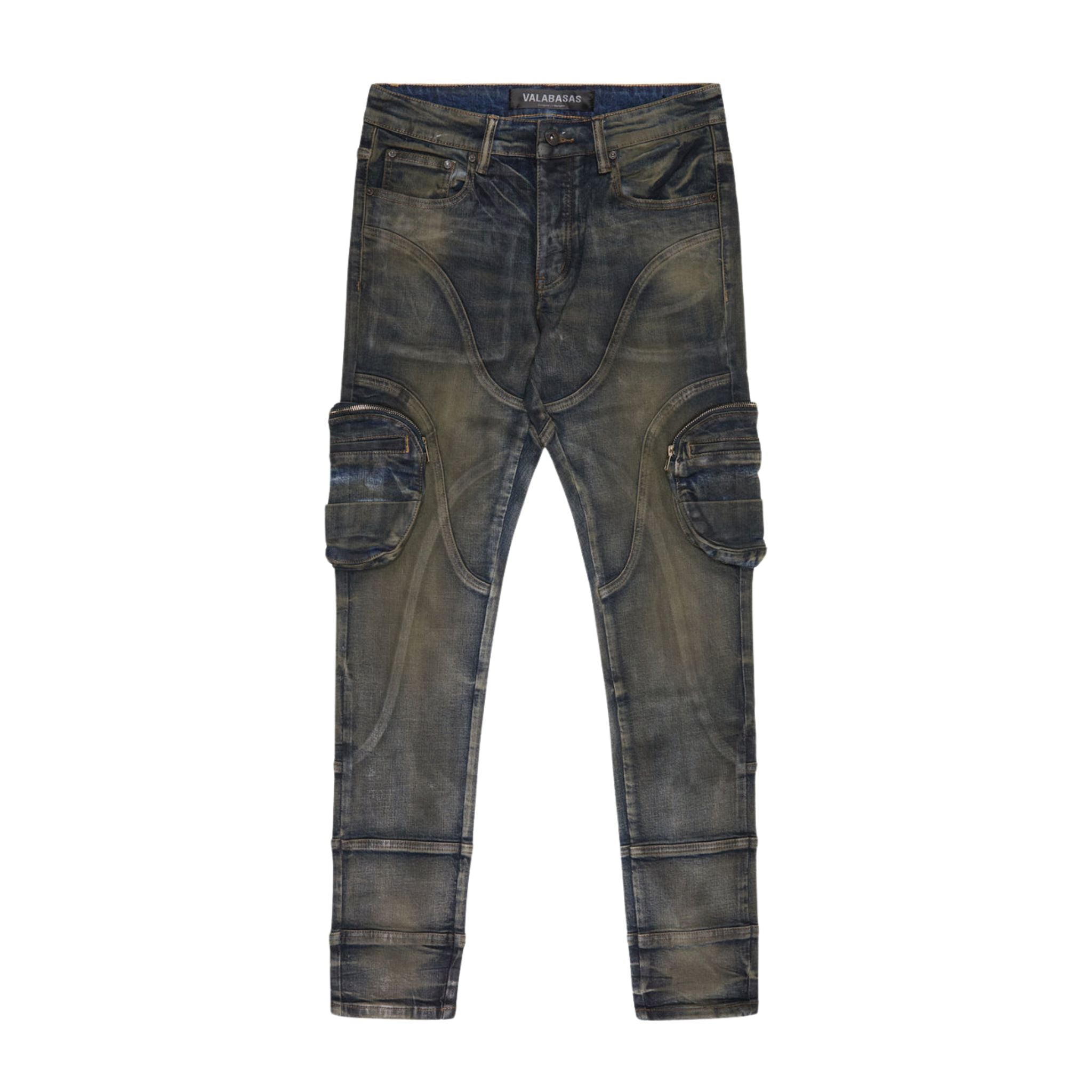 VALABASAS "KNEEBOARD"  SKINNY JEAN