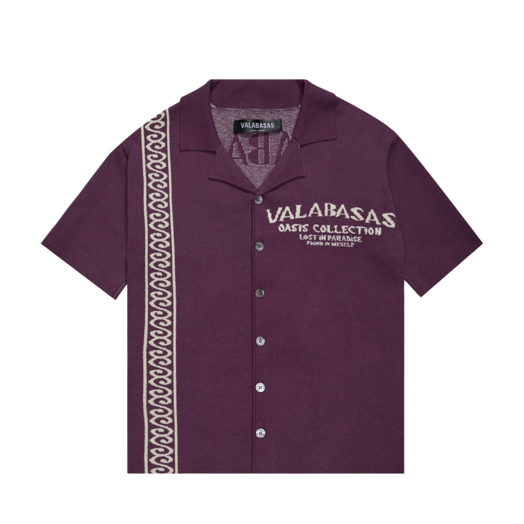 VALABASAS "LOS PALMAS"  WOVEN BUTTON DOWN