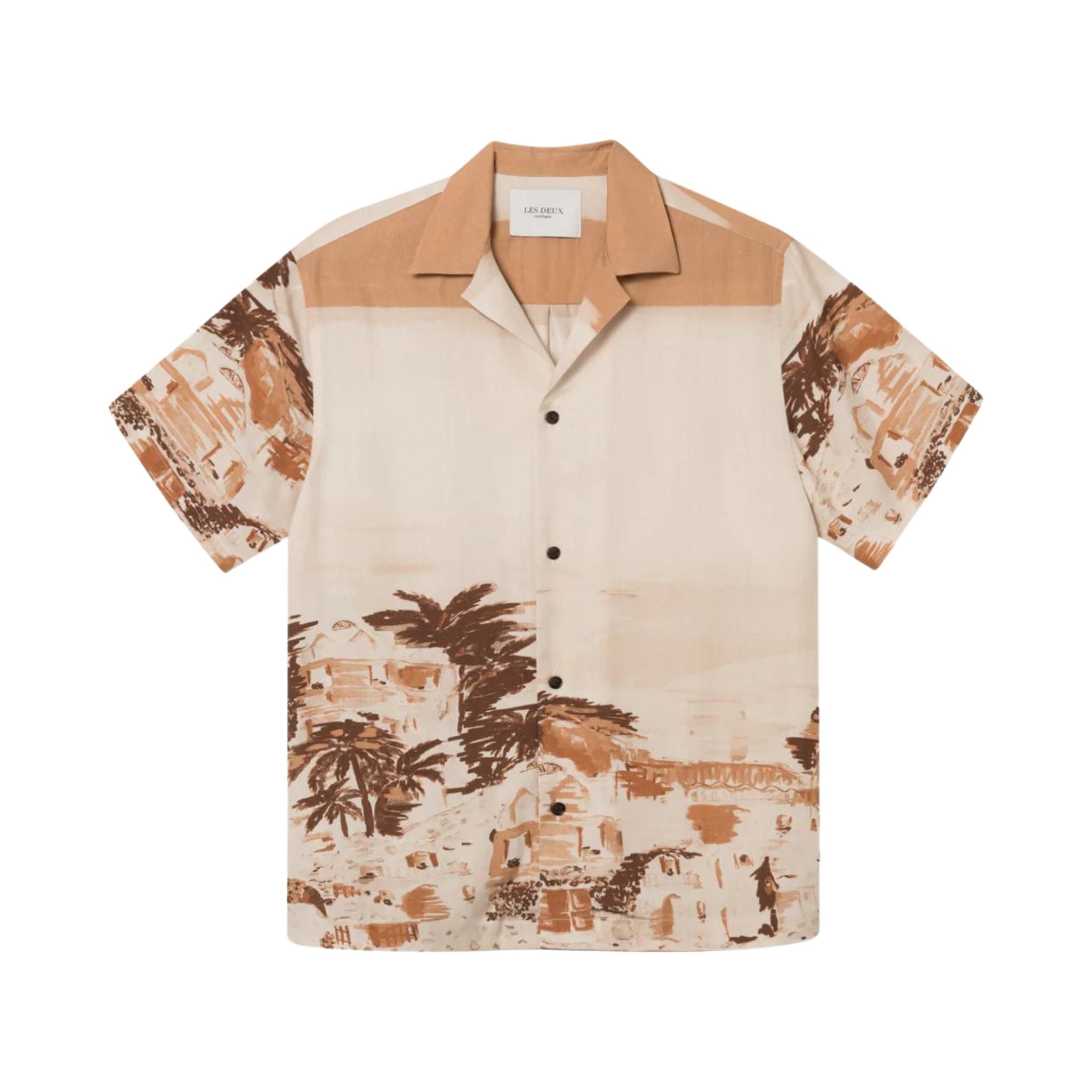 LES DEUX COASTAL AOP SS SHIRT