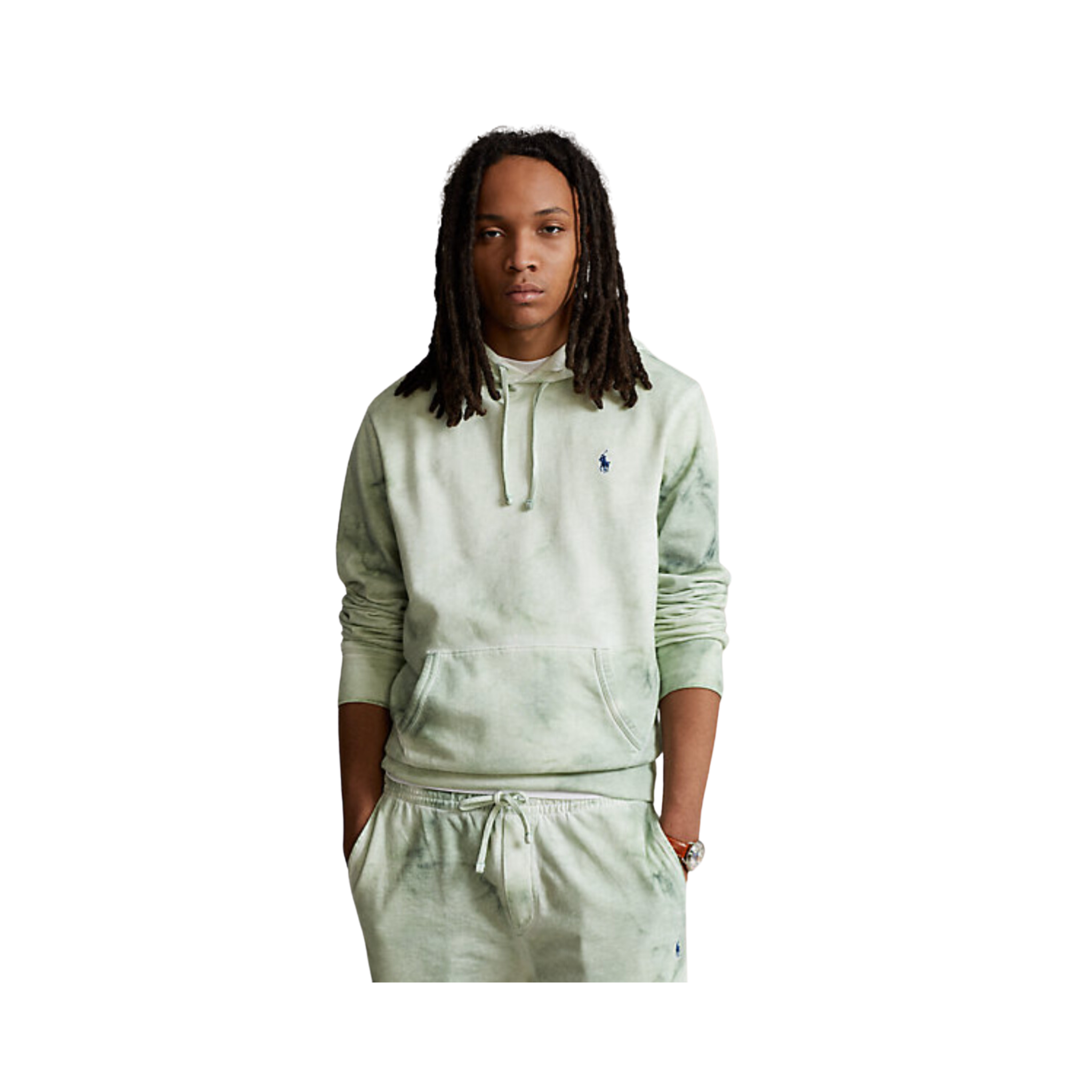 RALPH LAUREN Cotton-Linen French Terry Hoodie