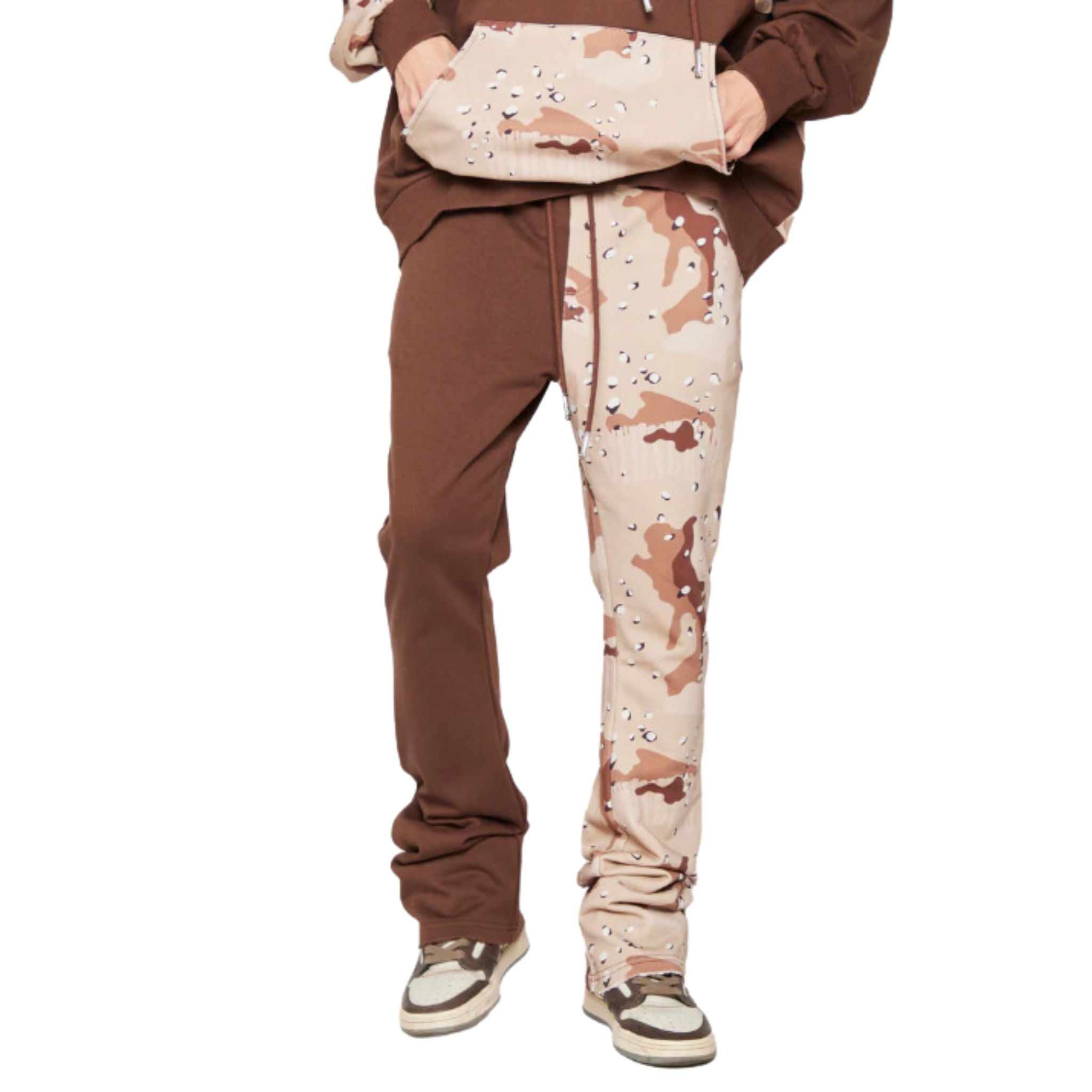 6THNBRHD FLEECE PANTS "TANK" DESERT CAMO