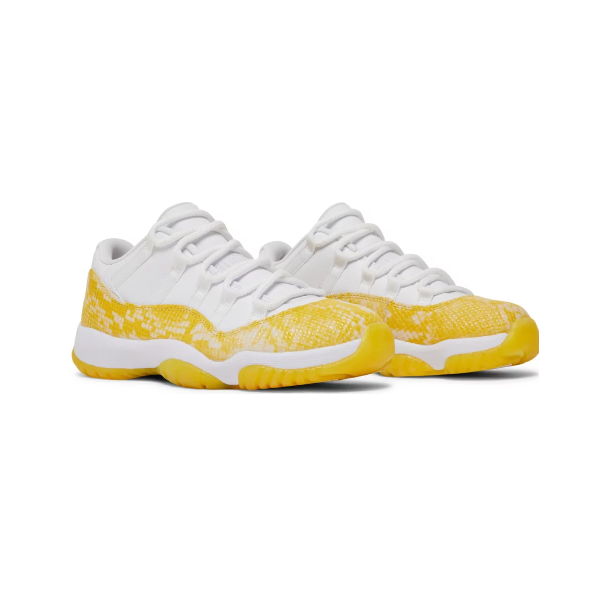 Wmns Air Jordan 11 Low 'Yellow Snakeskin'