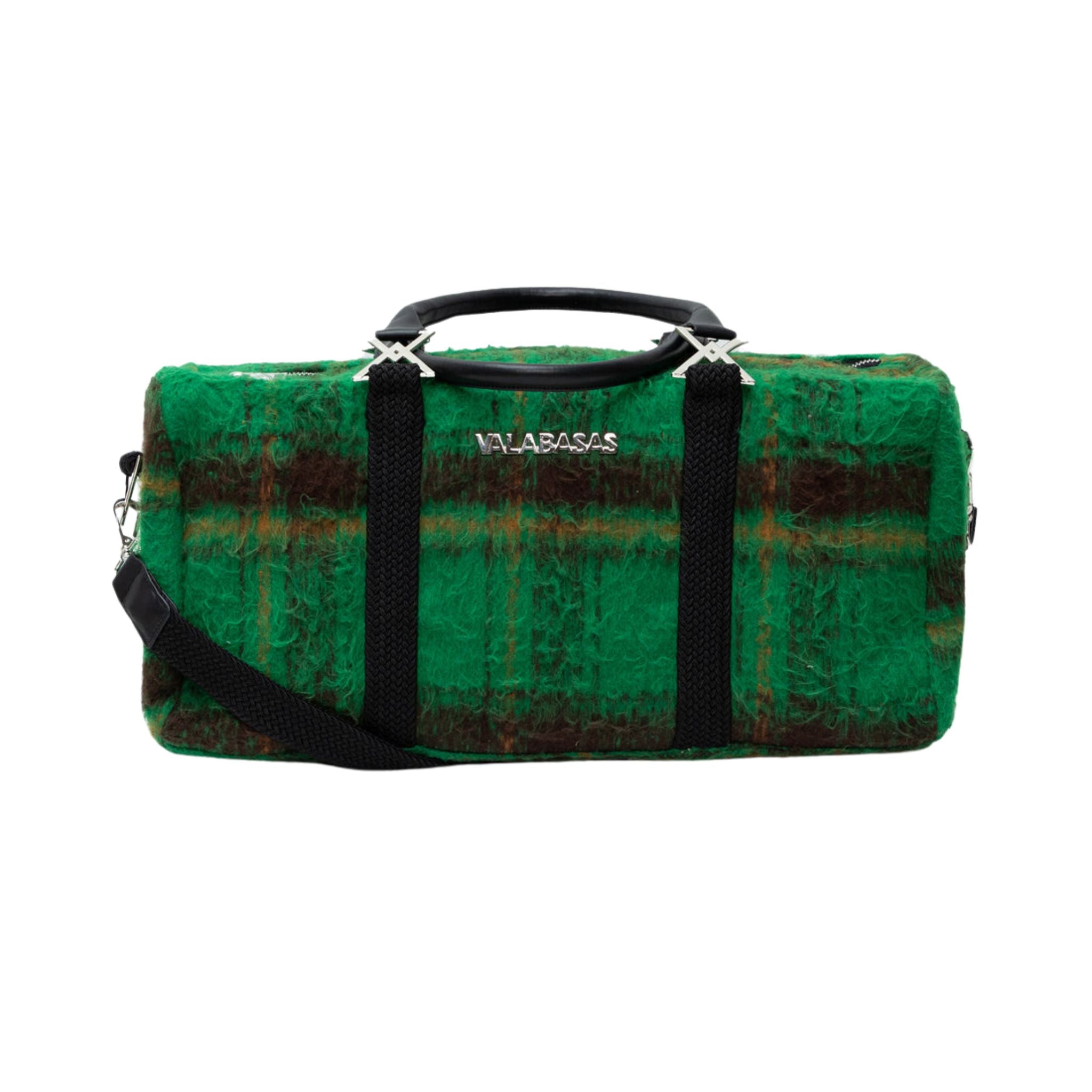 VALABASAS "VELOCE" VERDE NERO DUFFLEBAG