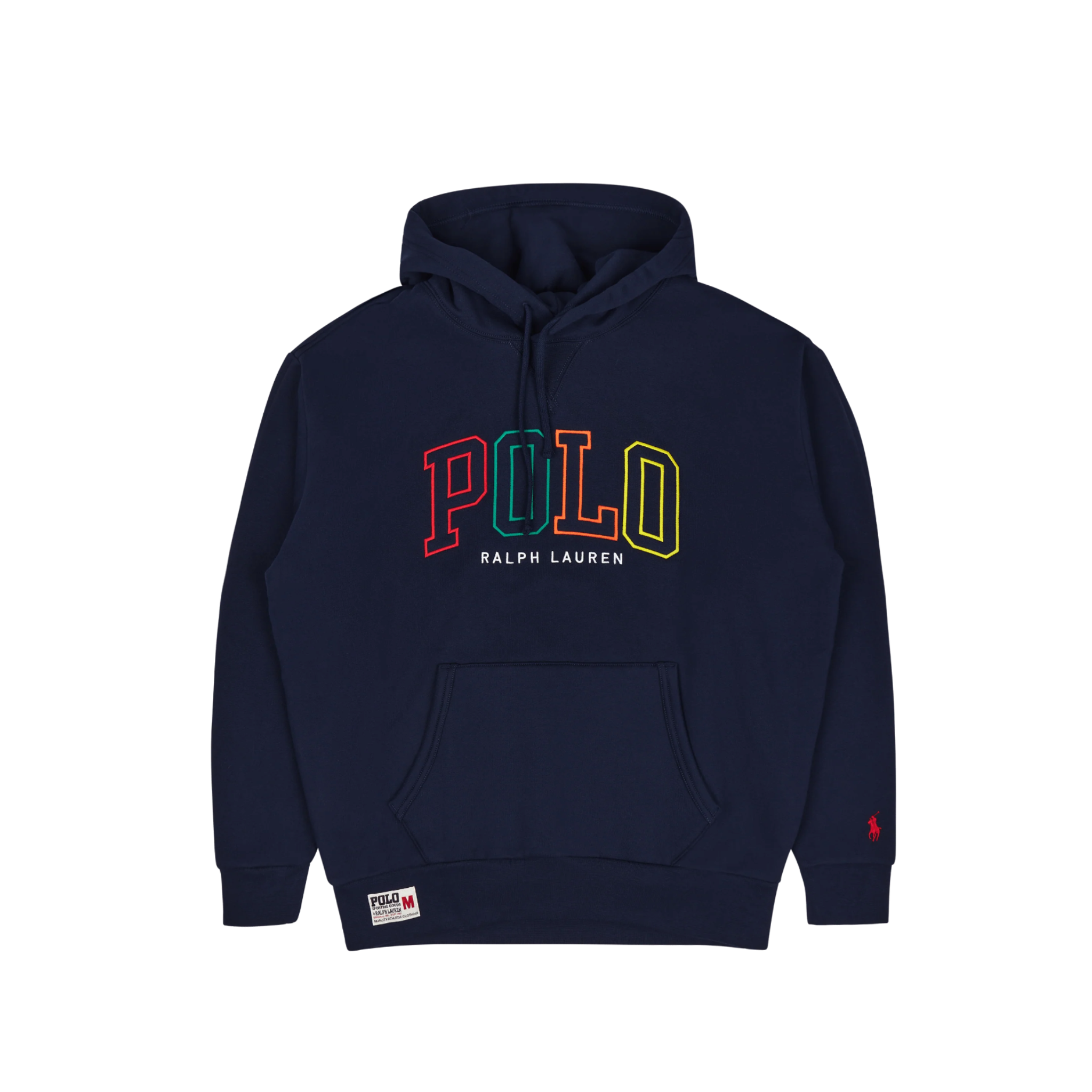 RALPH LAUREN POLO FLEECE OVERSIZED HOODIE 'NAVY'