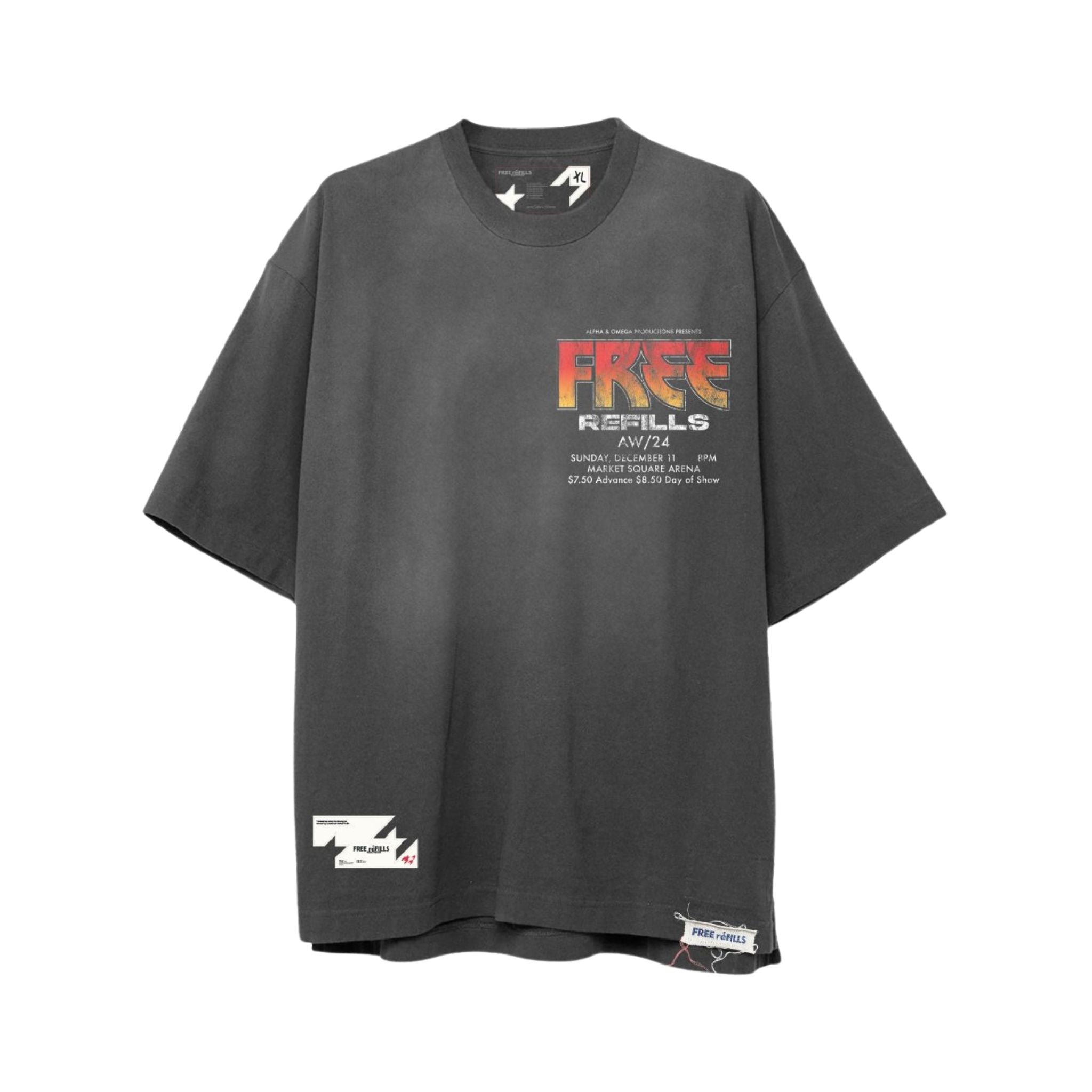 FREE REFILLS KISS TEE