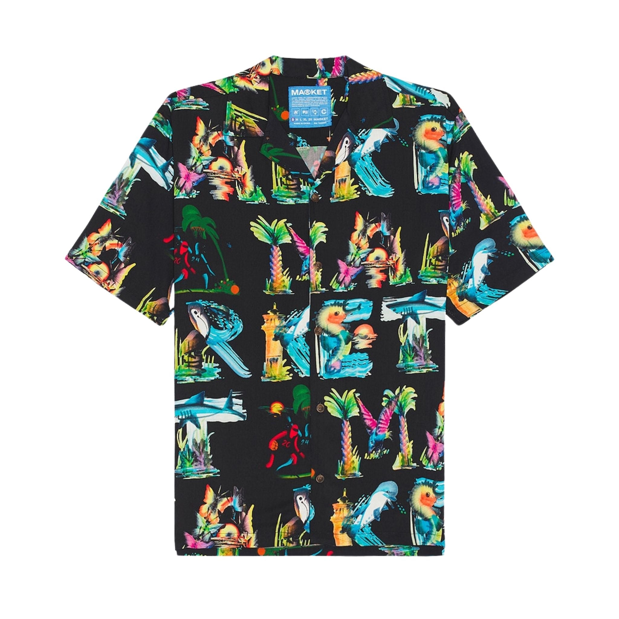 MARKET ISLAND LIFE CAMP SHIRT