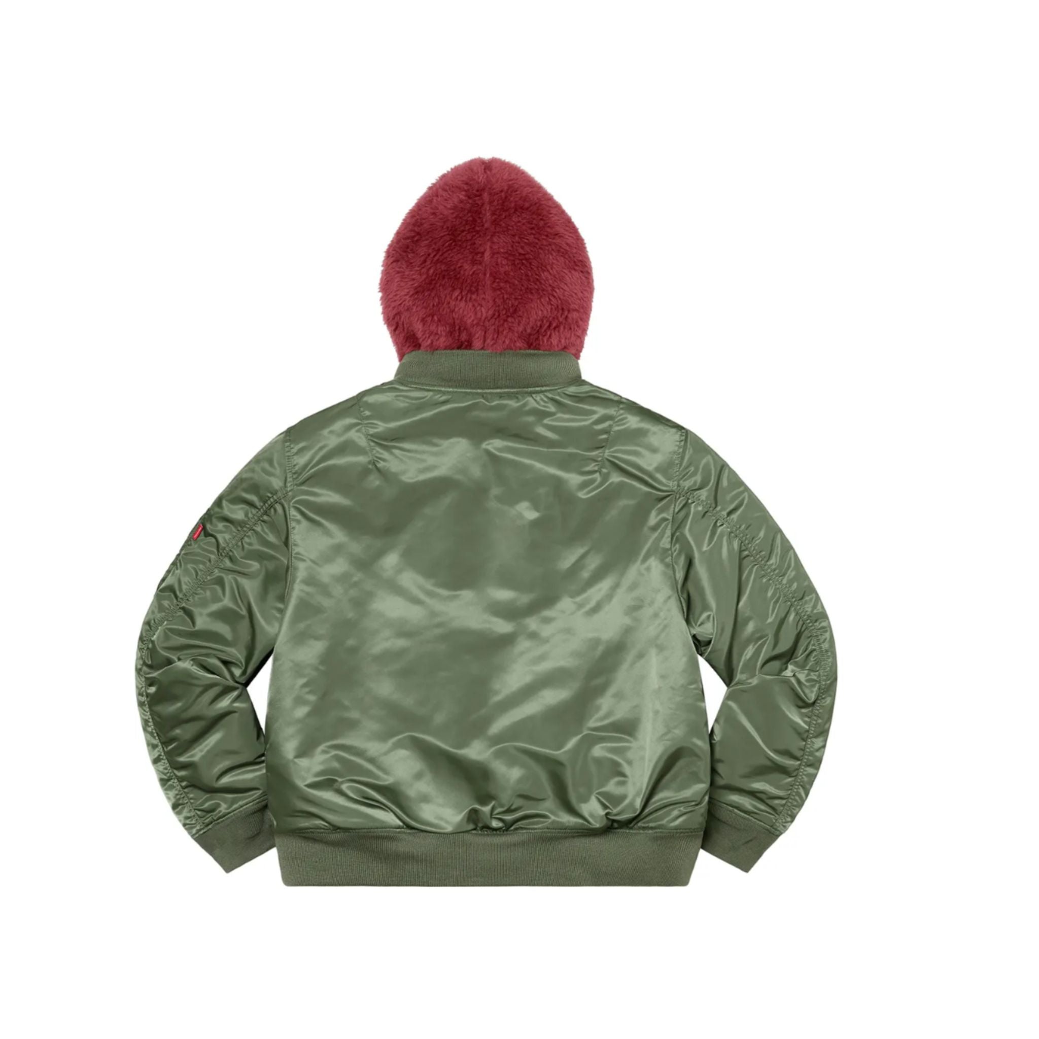 SUPREME MA-1 FAUX FAR REVERSIBLE JACKET