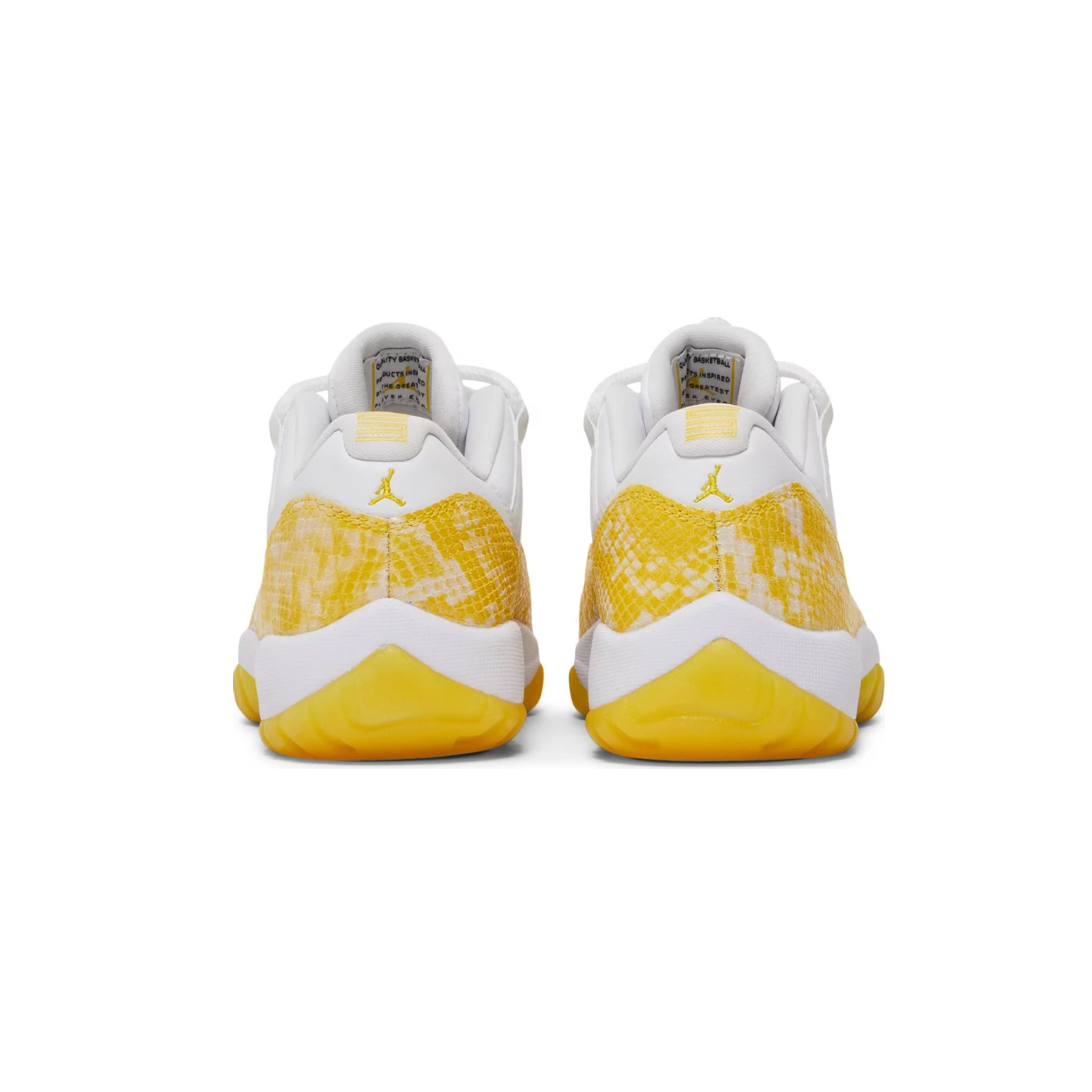 Wmns Air Jordan 11 Low 'Yellow Snakeskin'