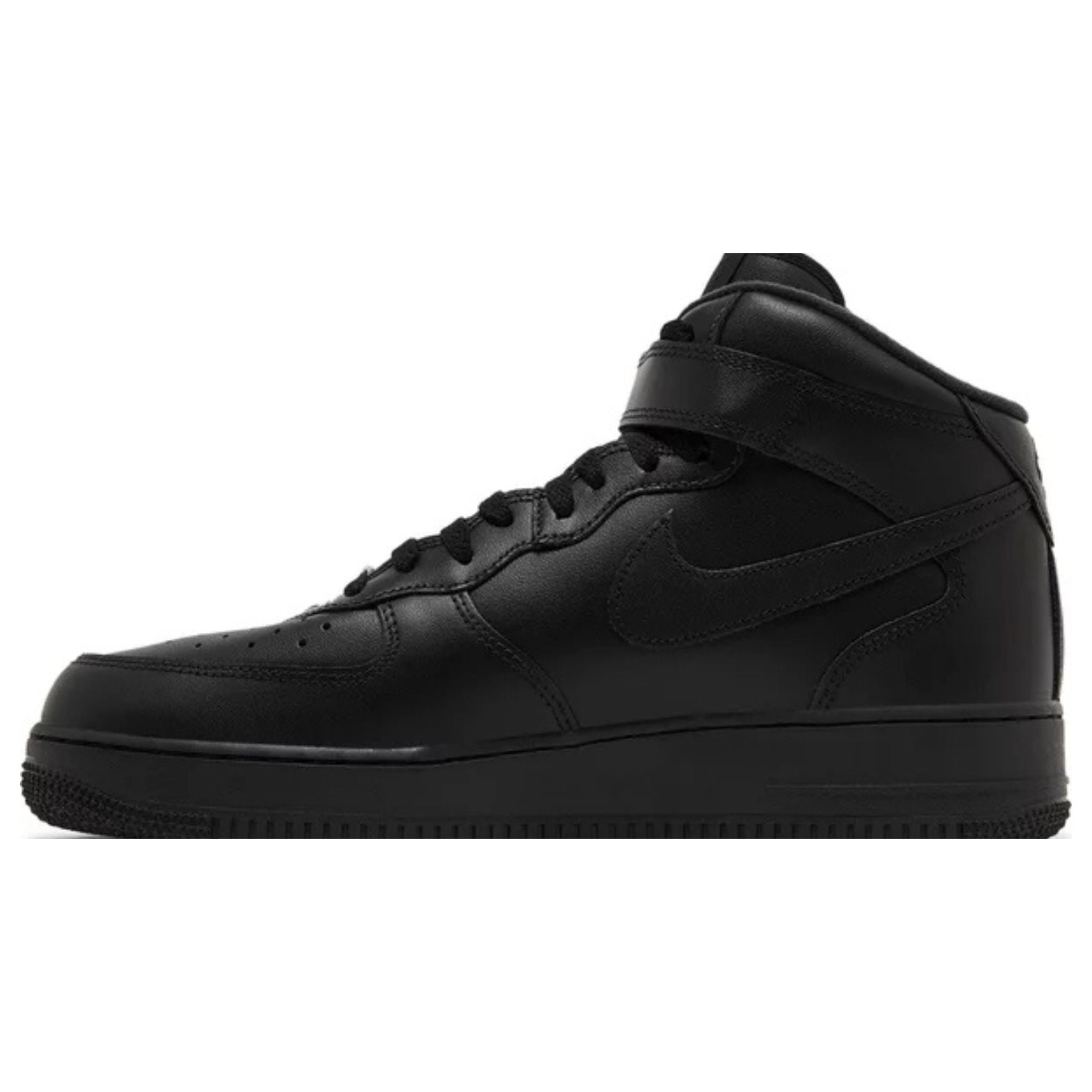 Supreme x Air Force 1 Mid 'Box Logo - Triple Black'