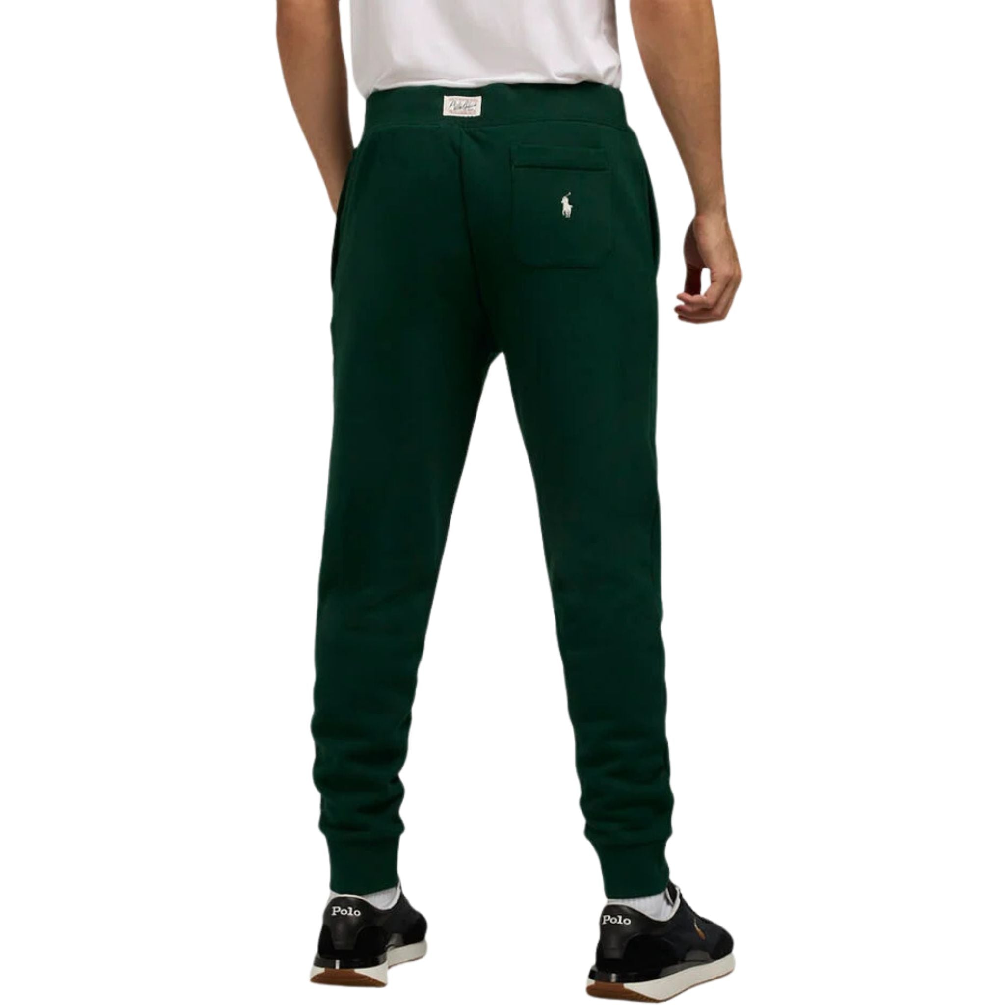 RALPH LAUREN FELT APPLIQUE JOGGER