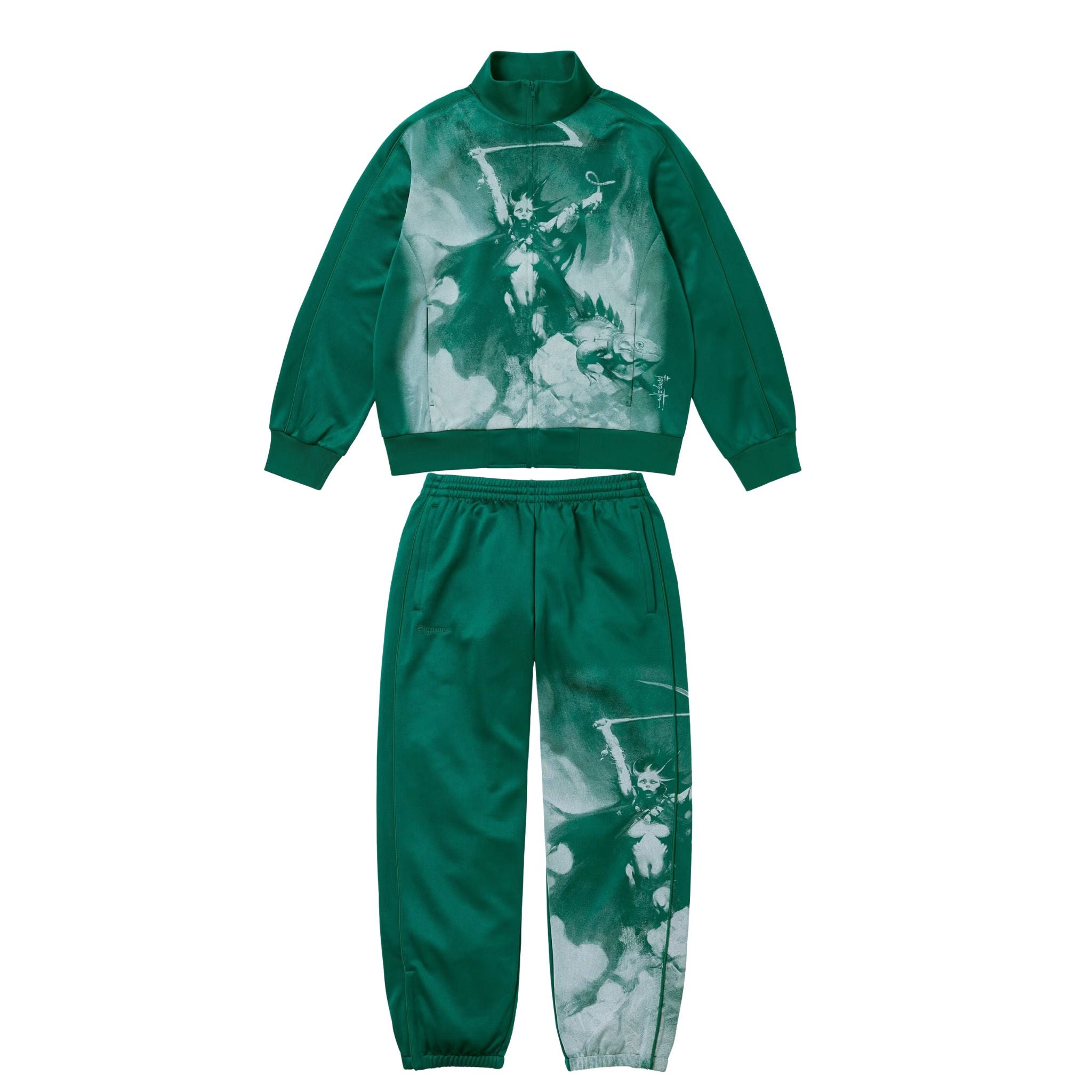 SUPREME TRACKSUIT FRAZETTA TRACKET SUIT FULL