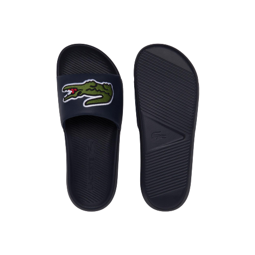 Lacoste Men's Croco Synthetic and PU Slides