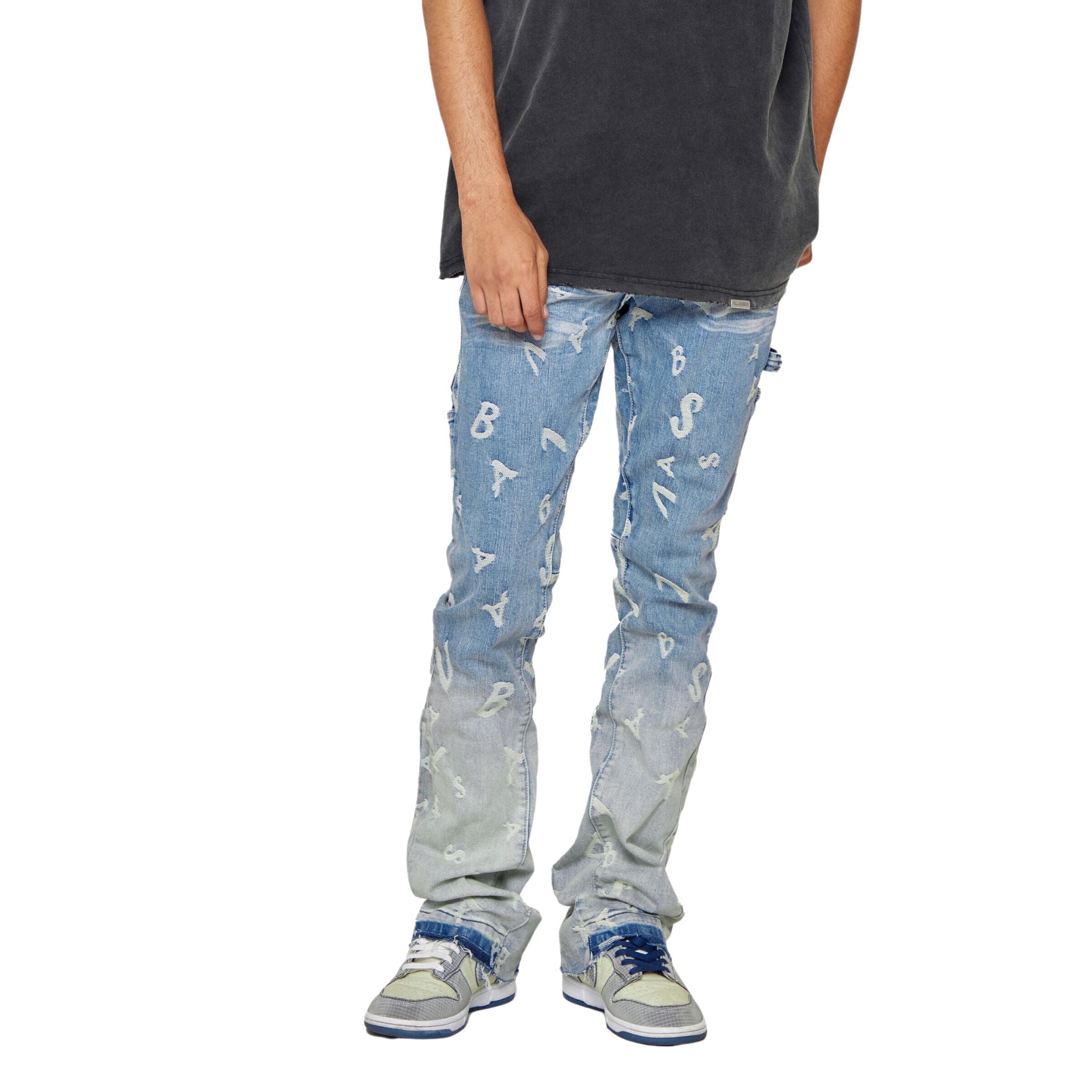 VALABASAS GRIDLOCK DENIM STACKED