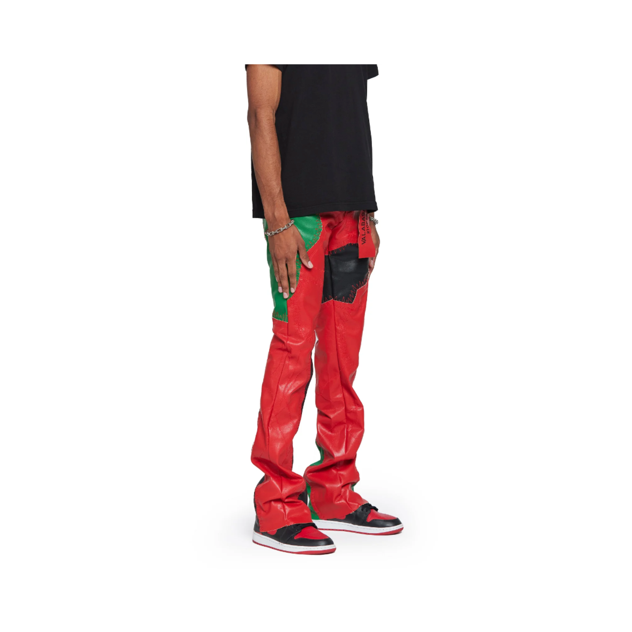 VALABASAS STACKED 'RED/LIME/GREEN/BLACK'