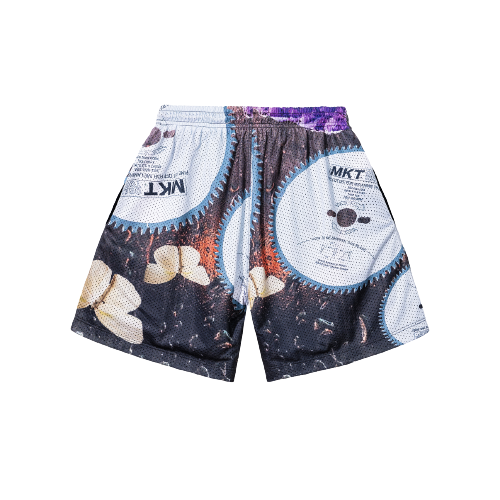 MARKET FINE CUT REVERSIBLE FUTBOL SHORTS