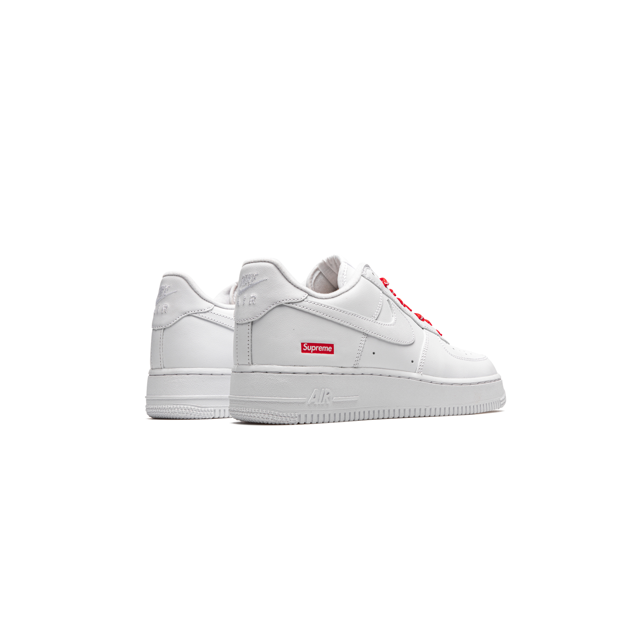 THE SUPREME X AIR FORCE 1 LOW - WHITE