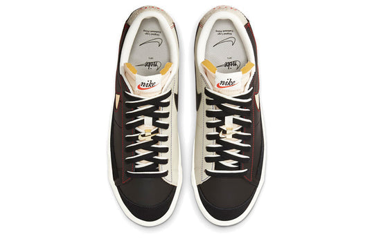 Nike Blazer Low '77 Premium 'Removable Swoosh - Black' DH4370-001