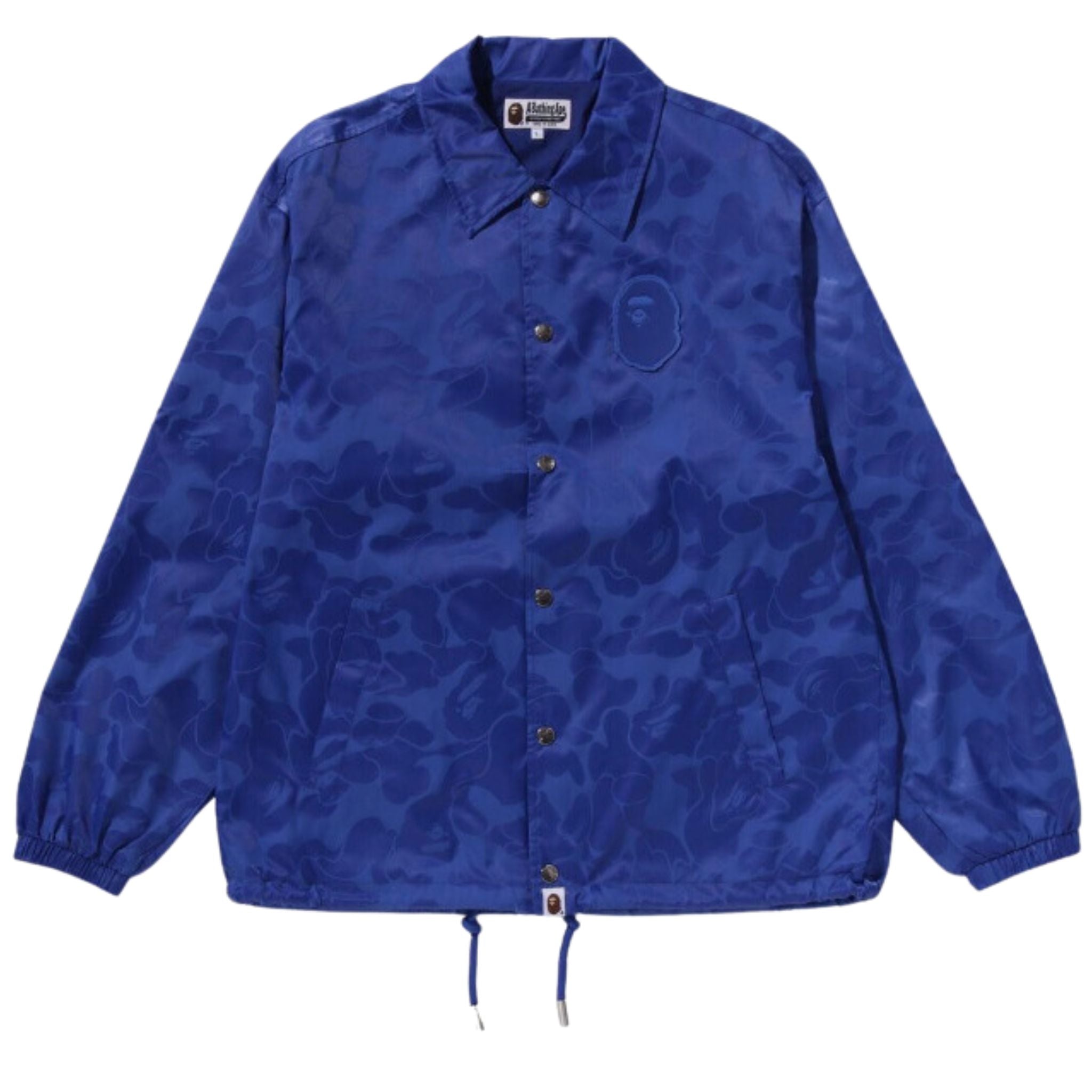 BAPE TONAL SOLID CAMO COACH JACKET