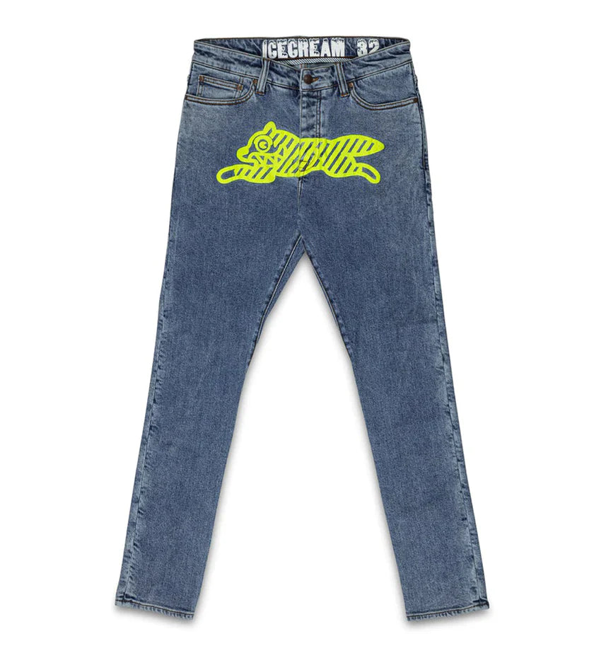 ICECREAM NEON LIME JEAN