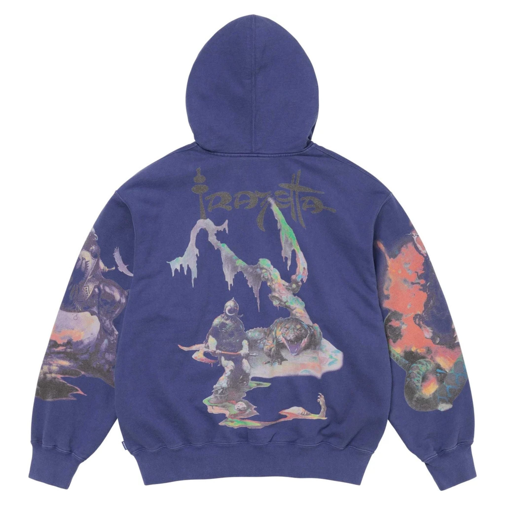 SUPREME FRAZETTA ZIP UP HOODED