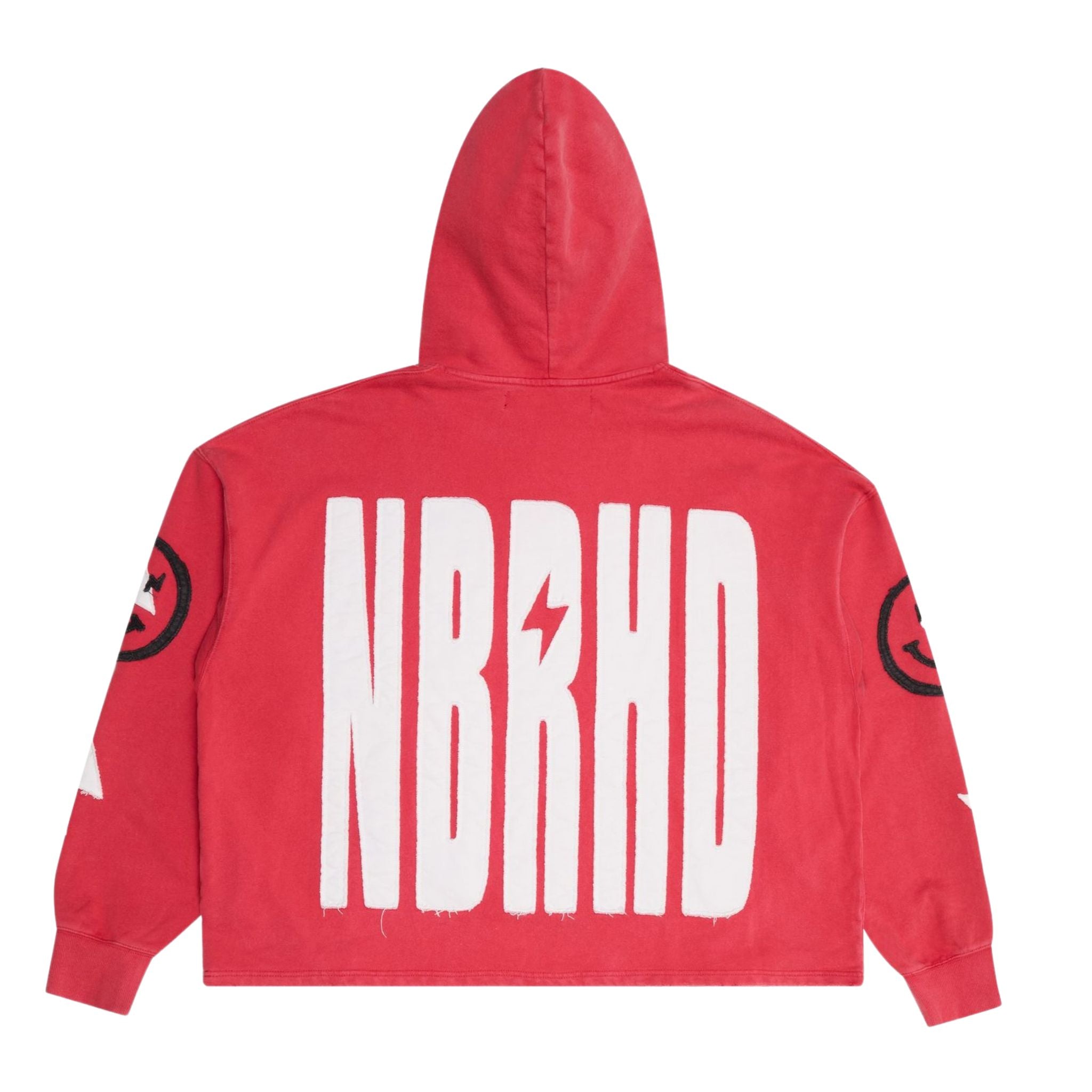 6TH NBRHD "PATCHES" CROPPED PULLOVER