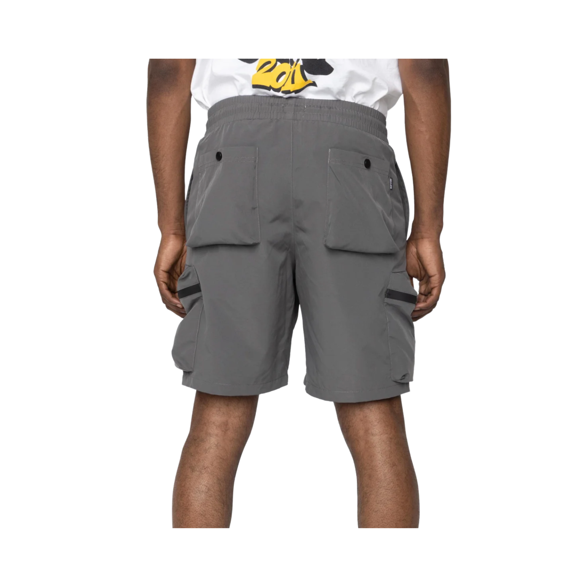 EPTM REWORK SNAP SHORT 'CHARCOAL'