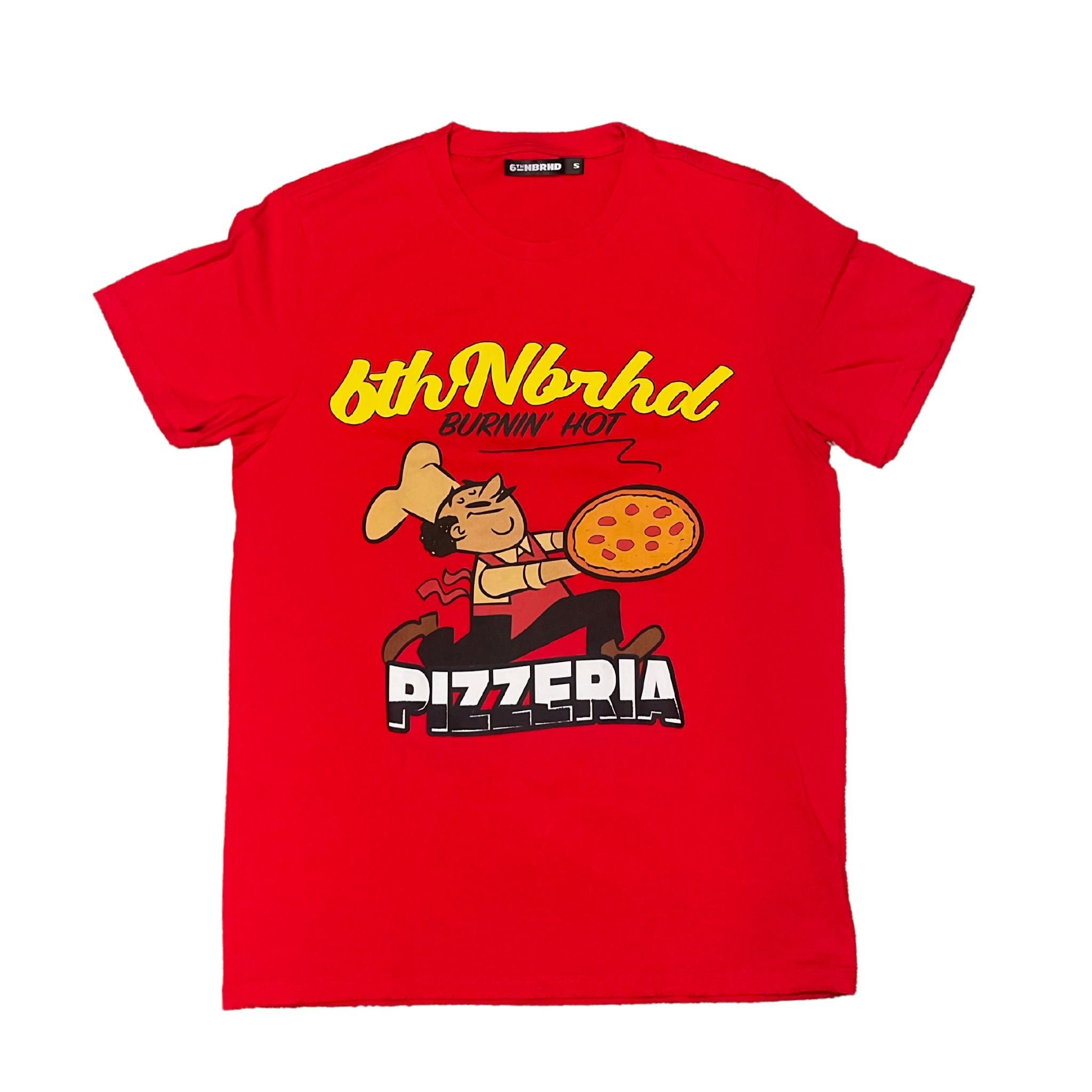 6TH NBRHD "BURNING HOT" TEE