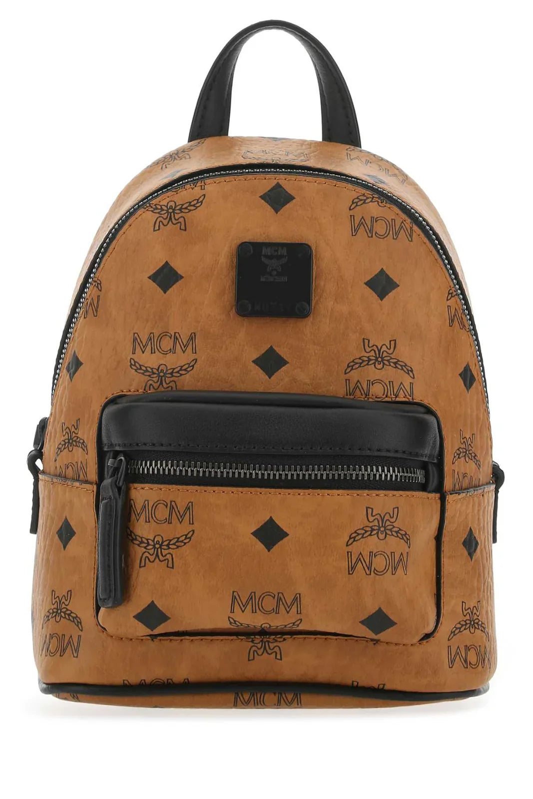 MCM Printed leather handbag