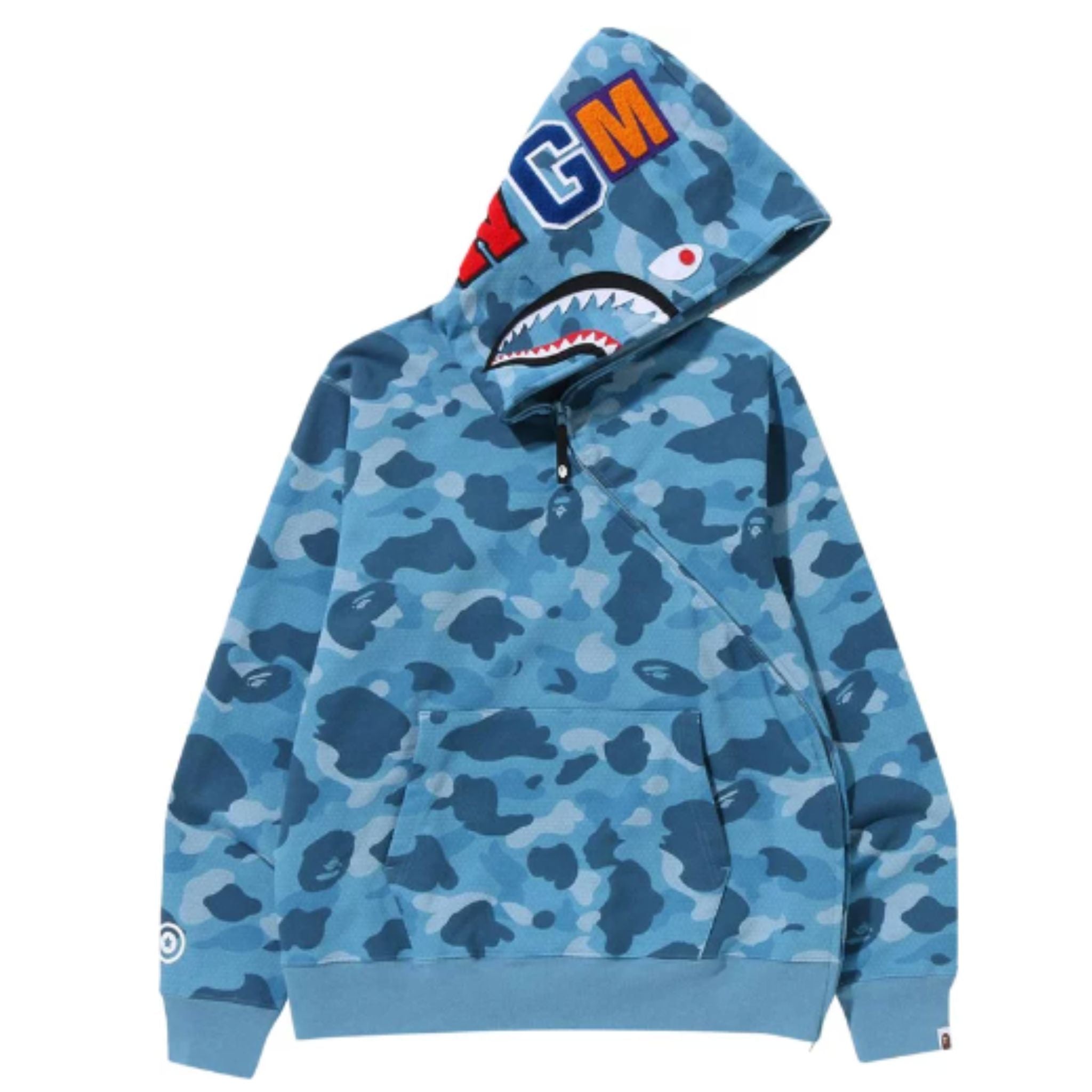 BAPE 1ST CAMO FLEECE ZIP HOODIE