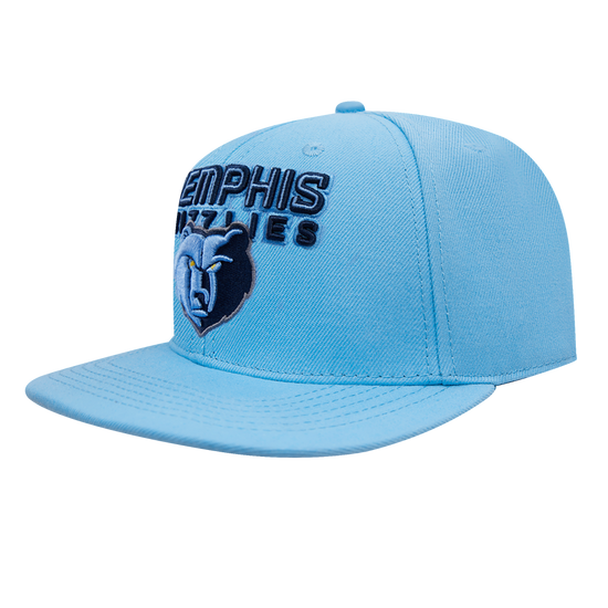 MEMPHIS GRIZZLIES RETRO CLASSIC WORDMARK LOGO WOOL SNAPBACK