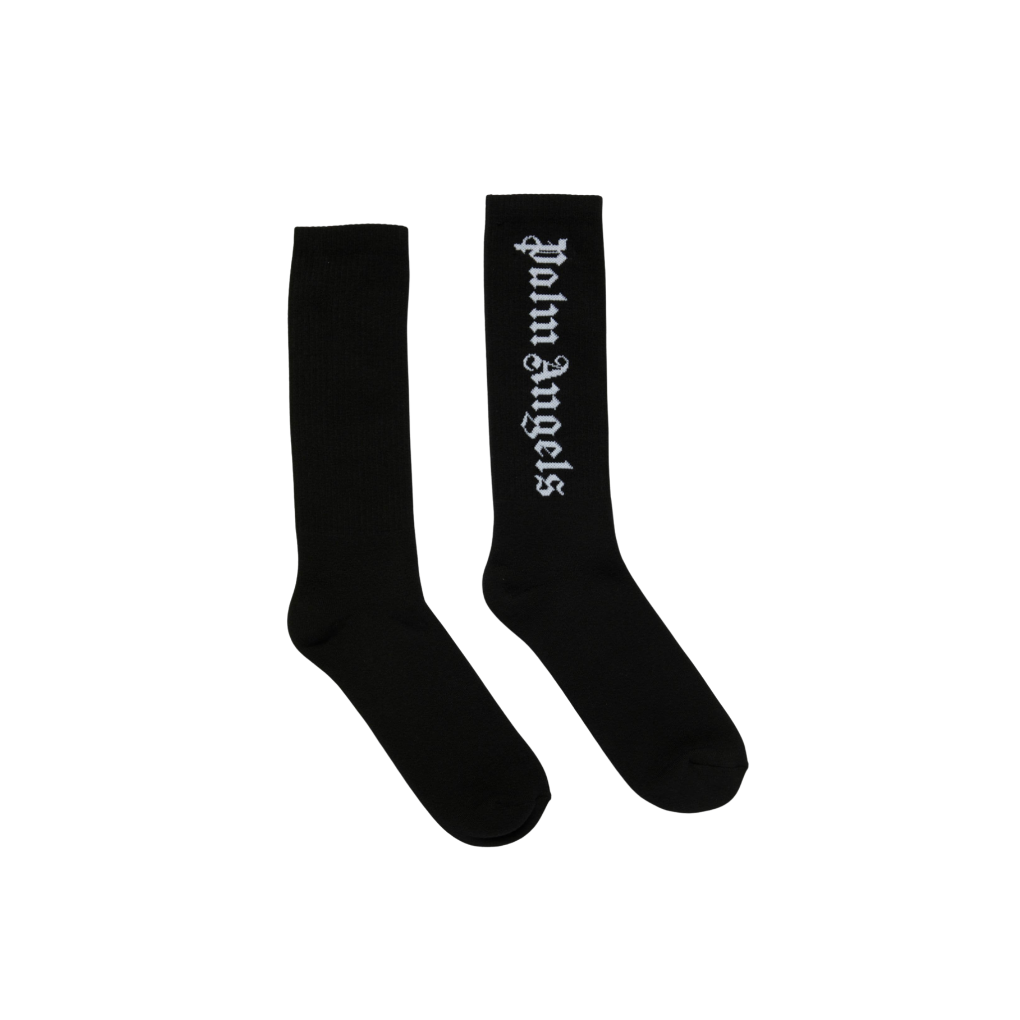 PALM ANGELS 'GOTHIC LOGO' SOCKS