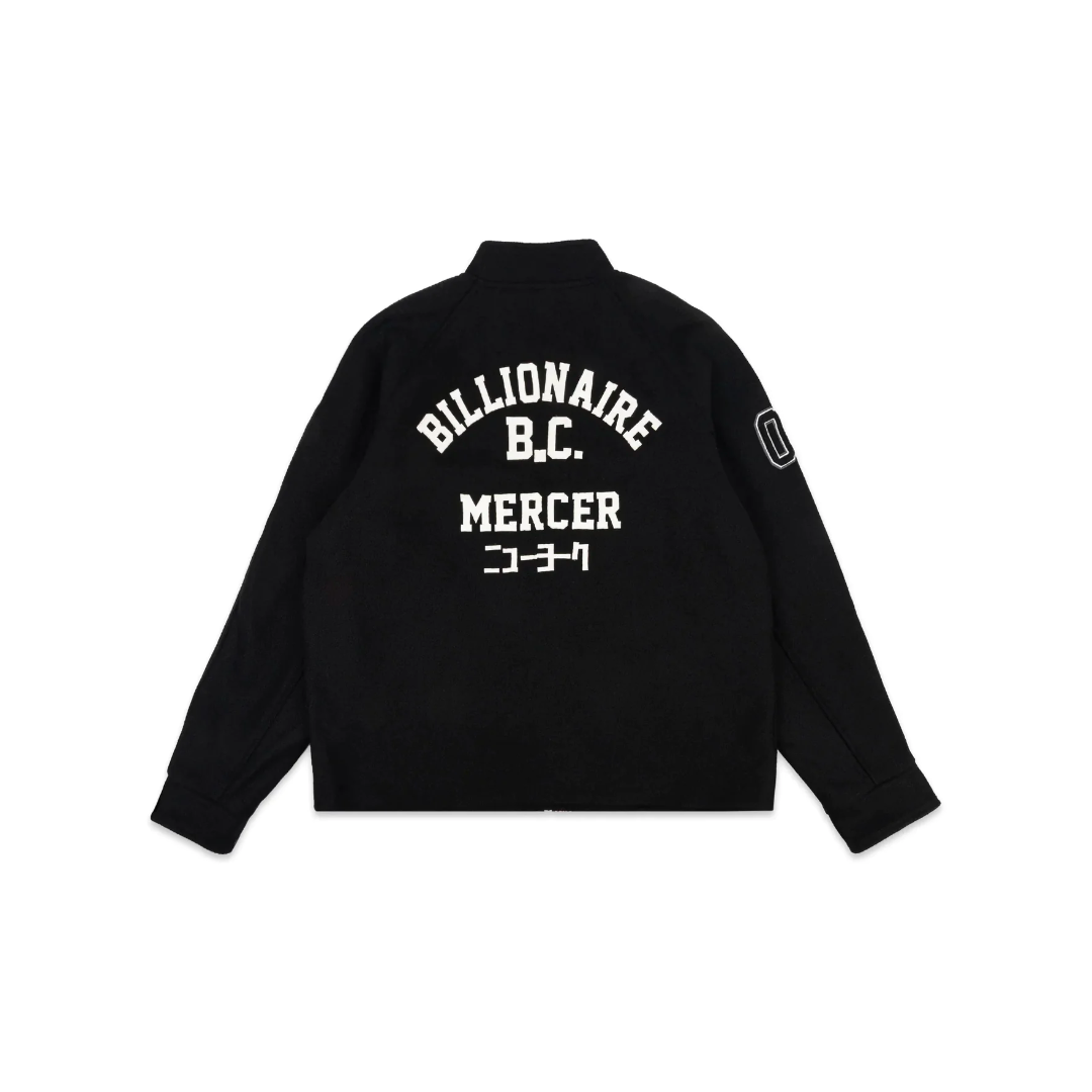 BILLIONAIRE BOYS CLUB HELMET VARSITY JACKET