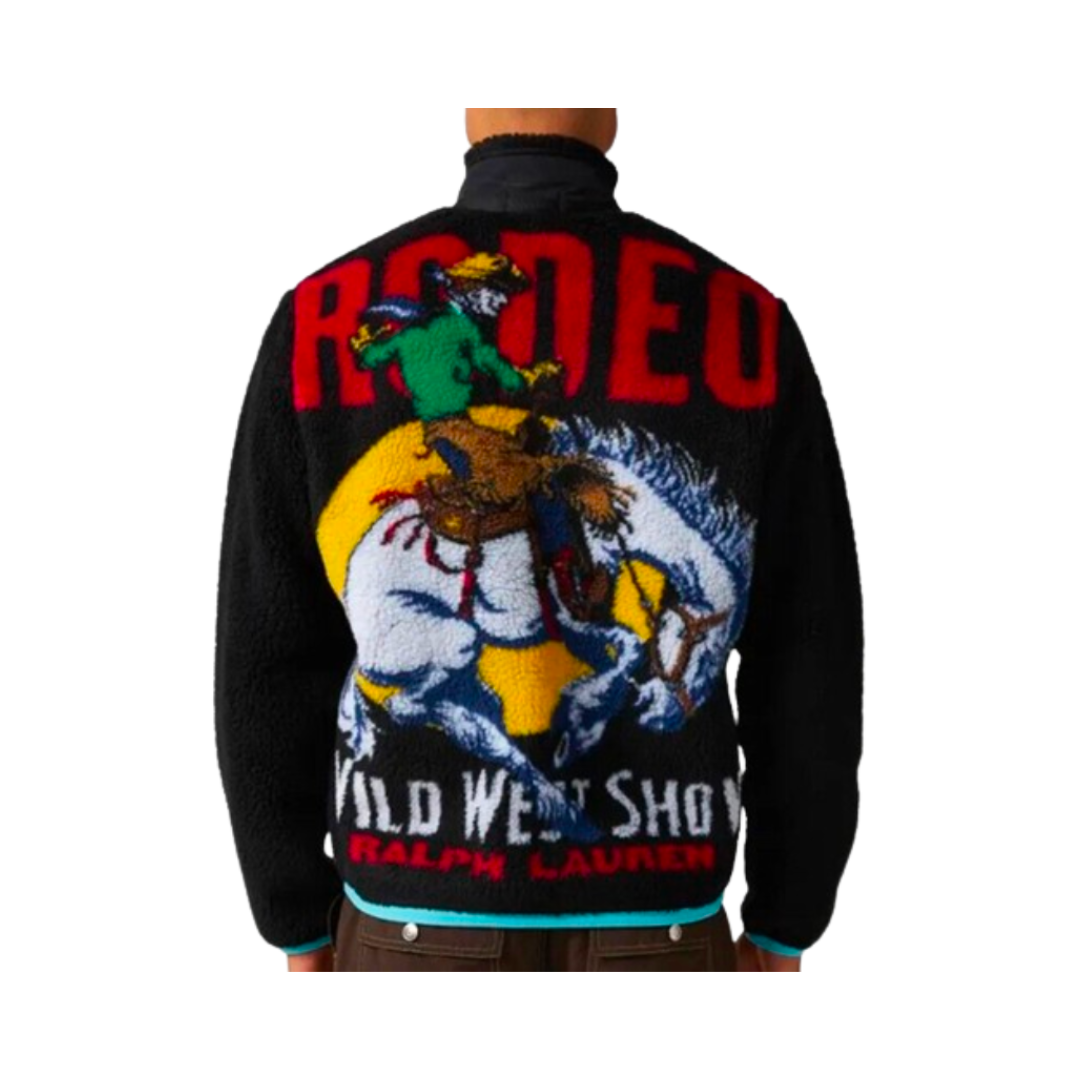 RALPH LAUREN HI-PILE FULL-ZIP "RODEO"