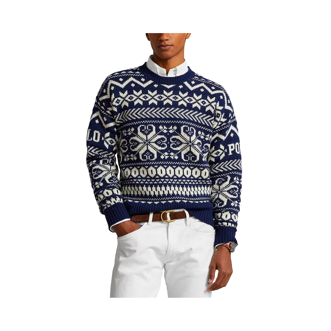 RALPH LAUREN SNOWFLAKE SWEATER