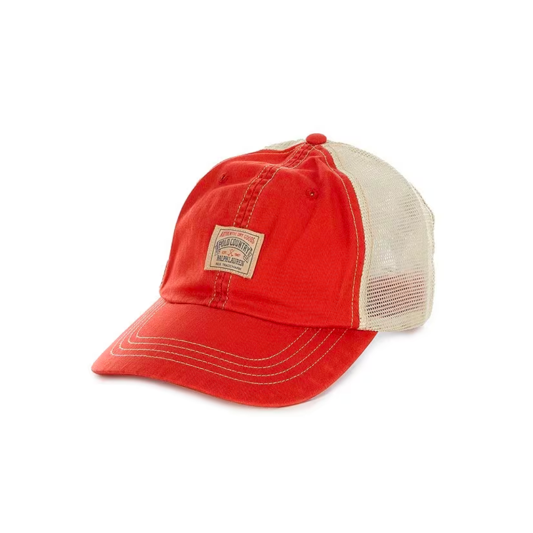 RALPH LAUREN COTTON TWILL CLASSIC TRUCKER