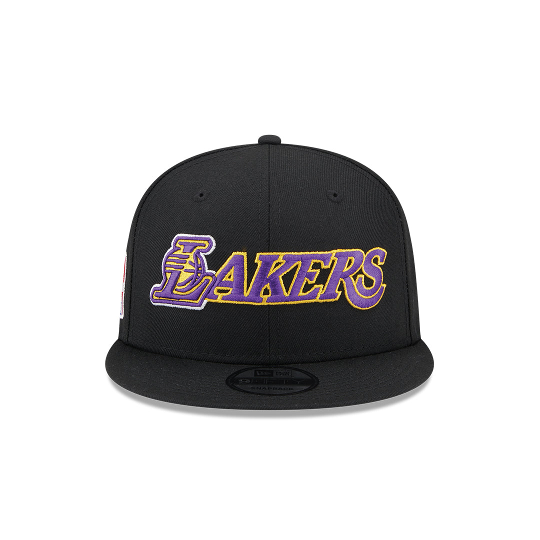 NEW ERA 9FIFT LAKERS LOGO BLEND SNAPBACK HAT