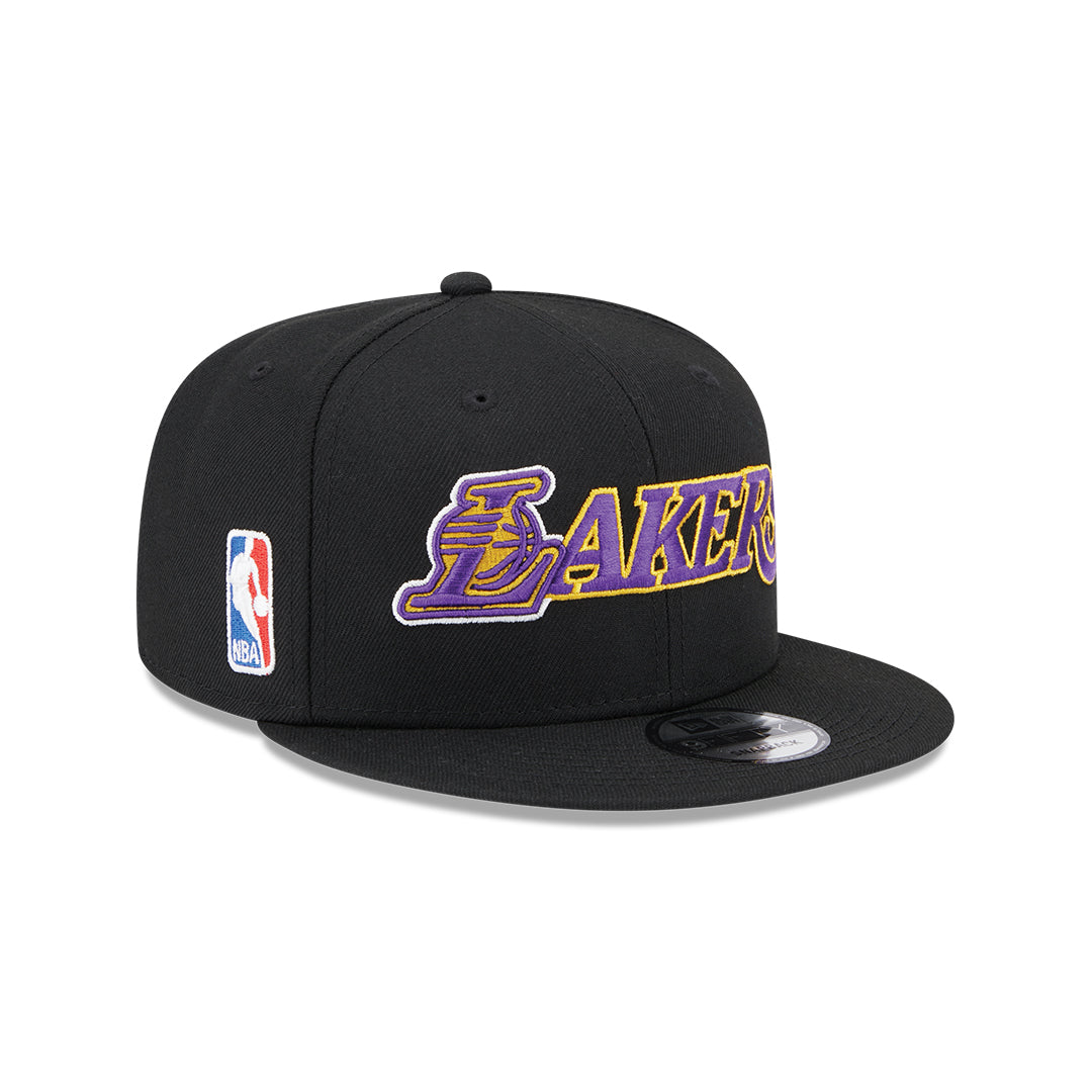 NEW ERA 9FIFT LAKERS LOGO BLEND SNAPBACK HAT