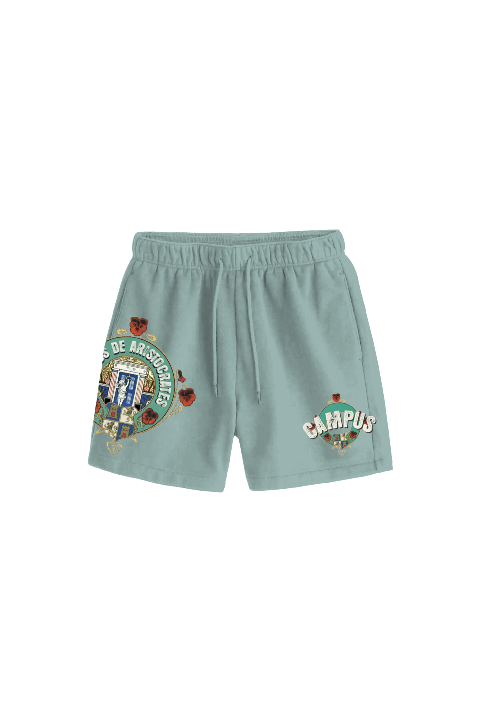 CAMPUS ARISTOCRAT TERRY MINT SHORTS