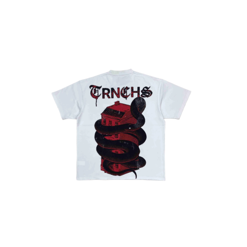 TRNCHS  "KNOW YOUR ENEMIES" White Tee