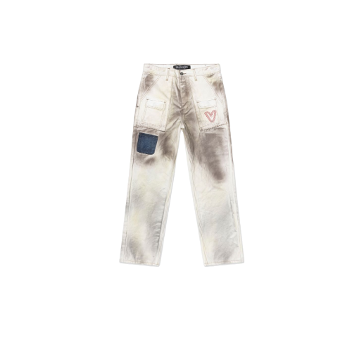 VALABASAS  POKNO DIRTY WHITE JEANS