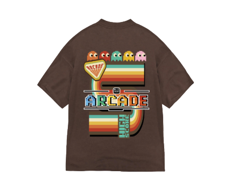 SUGAR "ARCADE" T-SHIRT (VINTAGE BROWN)