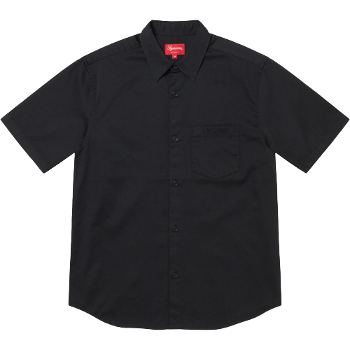 SUPREME CROC PATCH WORK SHIRT