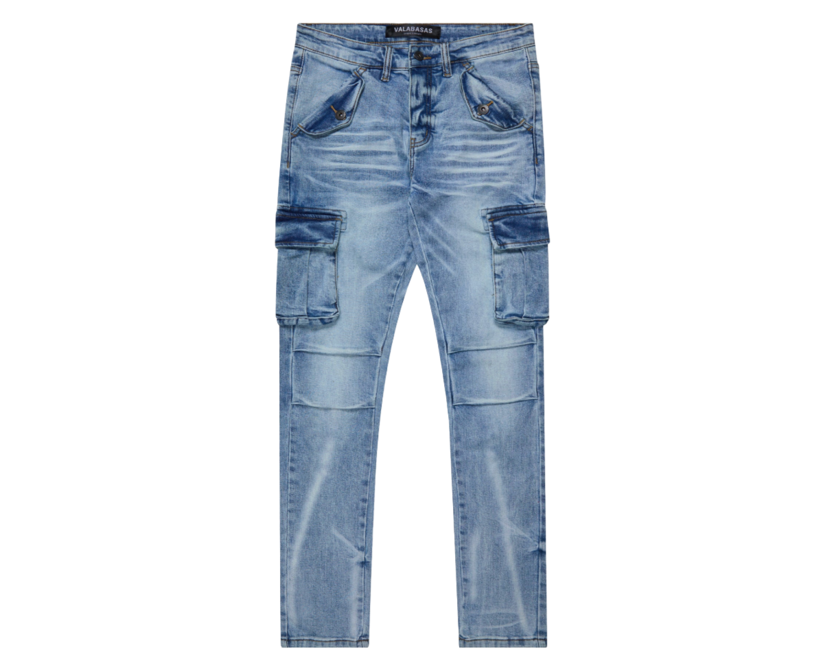 VALABASAS "SOAP" LT BLUE SKINNY JEAN