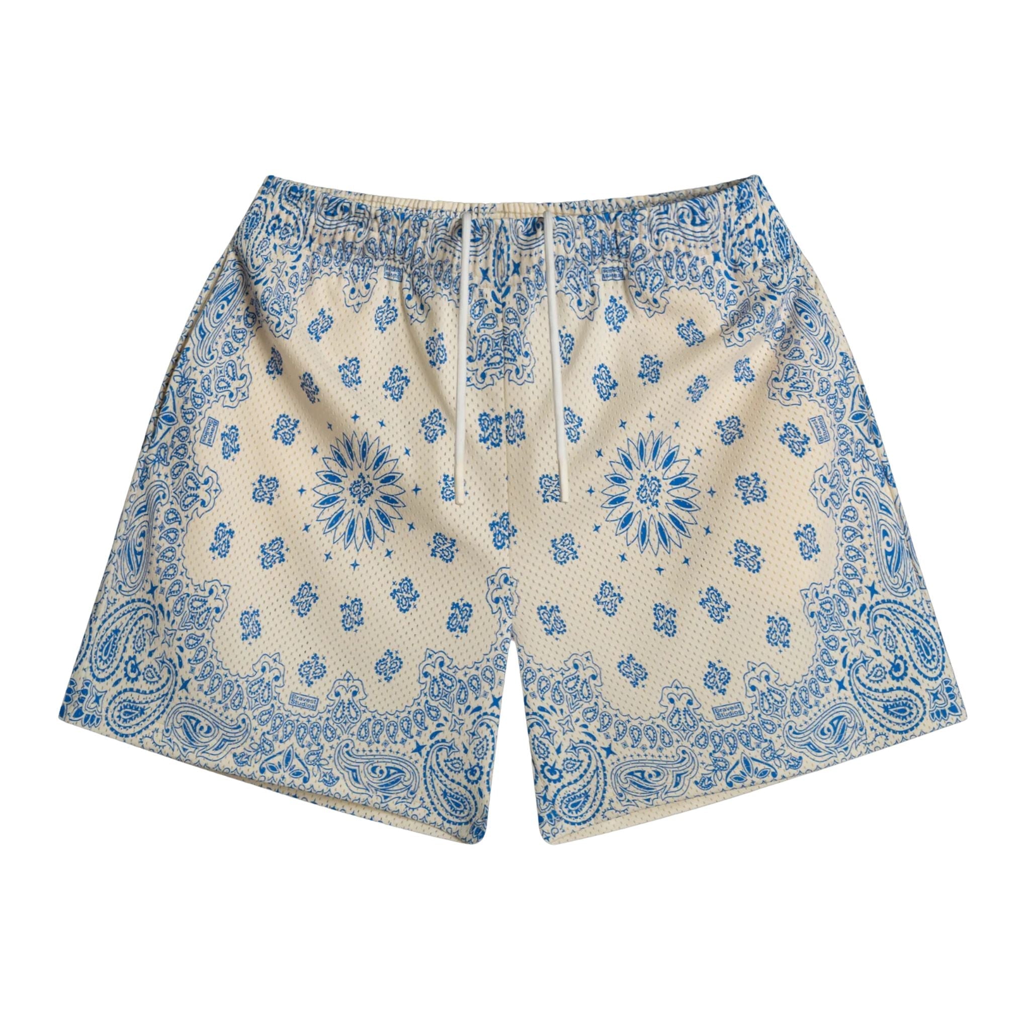 BRAVEST PAISLEY SCREENPRINTED PAISLEY SHORT